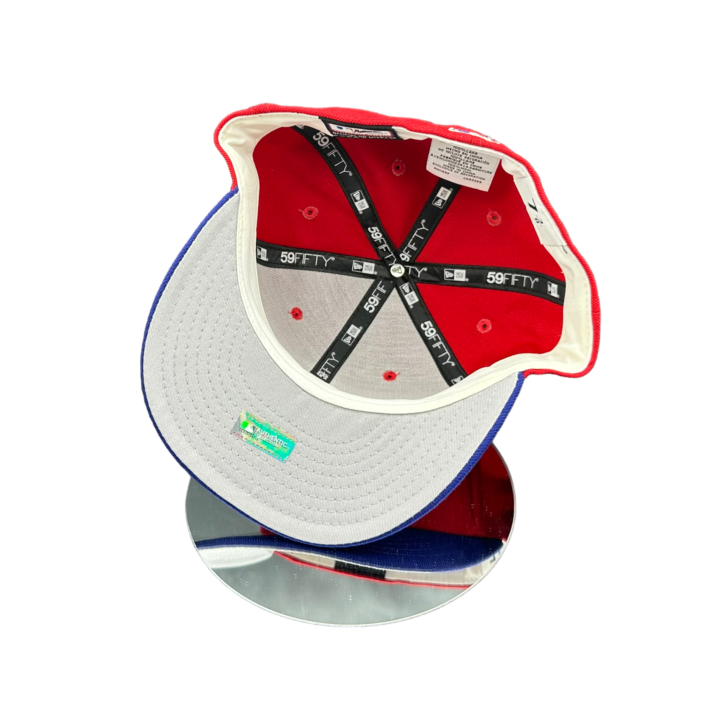 Philadelphia Phillies Red and Royal Grey UV
