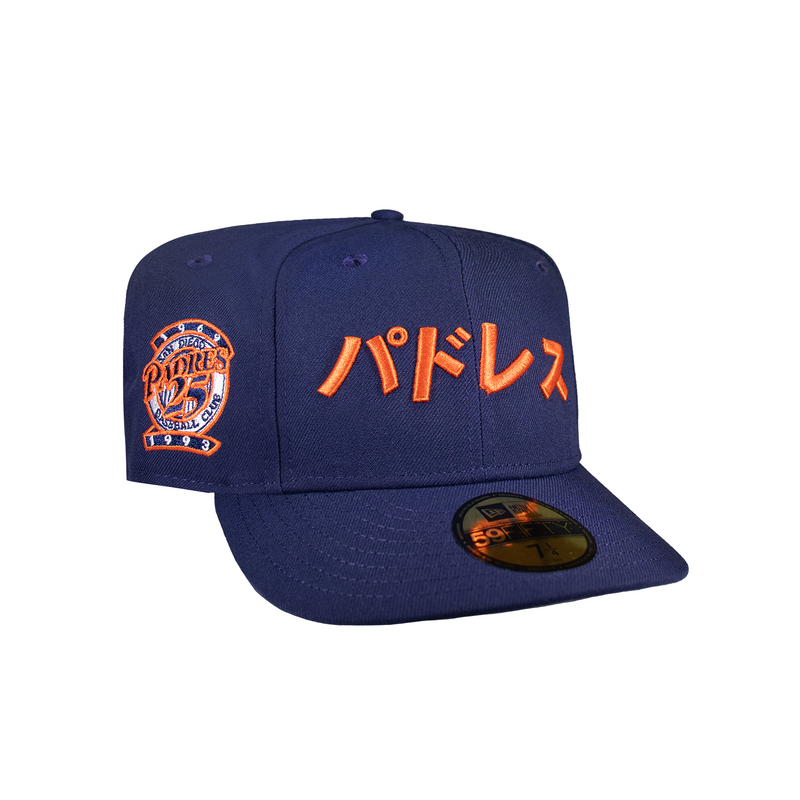 San Diego Padres Navy Katakana 25 Years