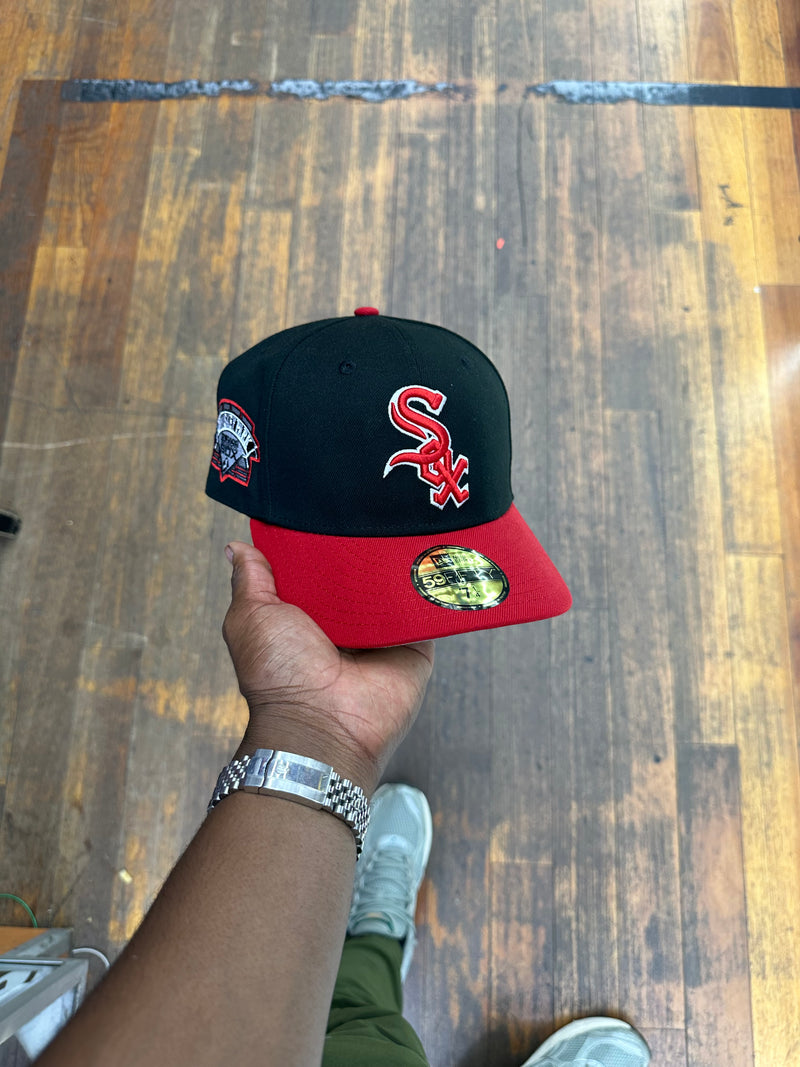 Chicago White Sox Black and Red Comiskey Patch