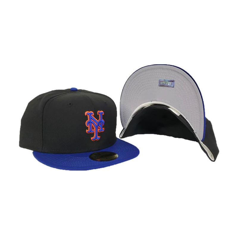 New York Mets Black & Royal w/ No Patch