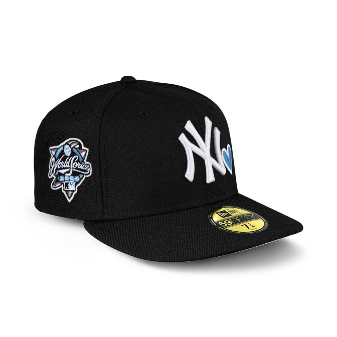 New York Yankees Black Sky Blue Heart 2000 World Series