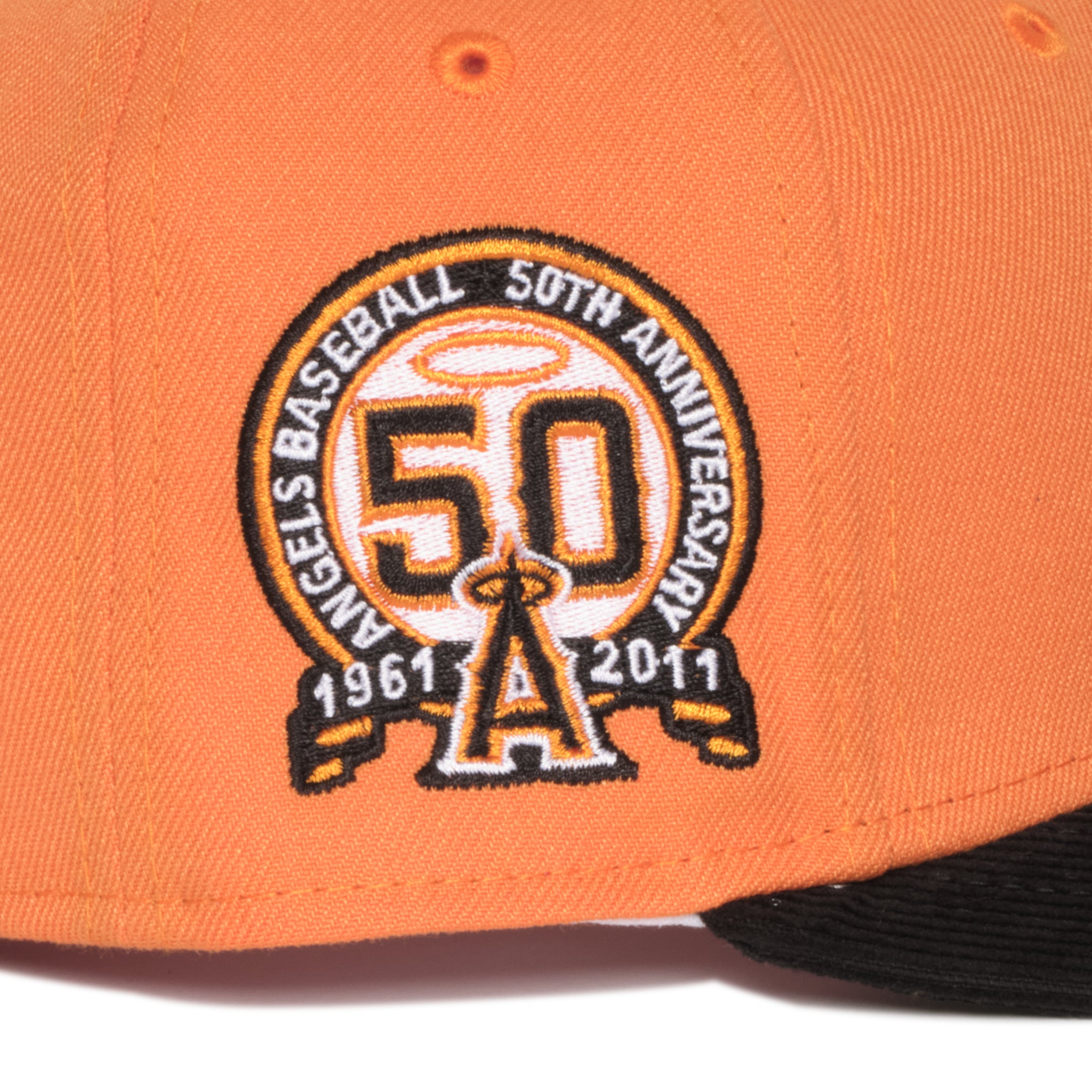 Los Angeles Angels Orange and Black Corduroy 50 Years