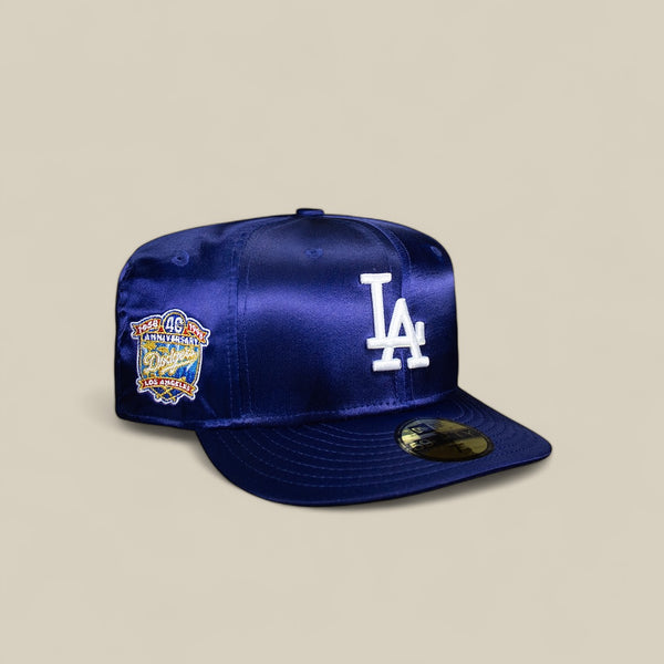 Los Angeles Dodgers All Satin Royal Blue 40Th