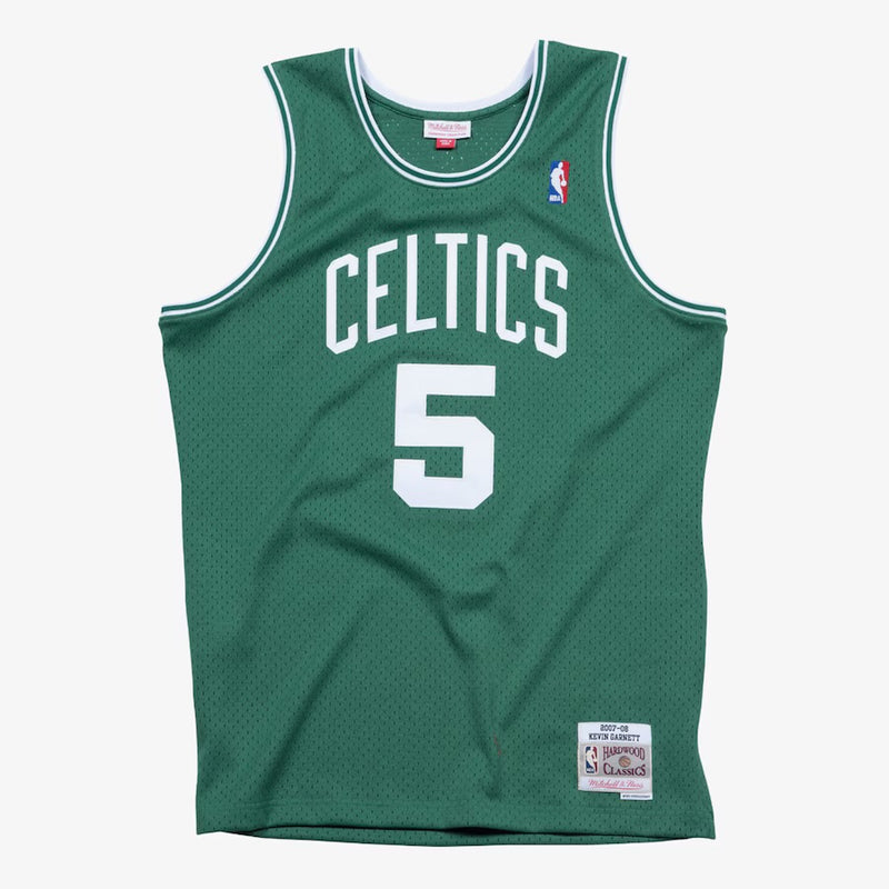 BOSTON CELTICS GREEN GARNETT JERSEY