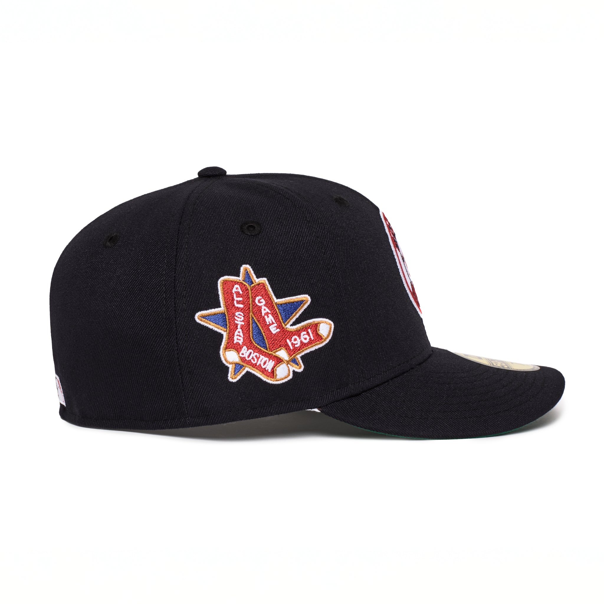 Boston Red Sox All Navy Circle Logo 1961 ASG Green UV