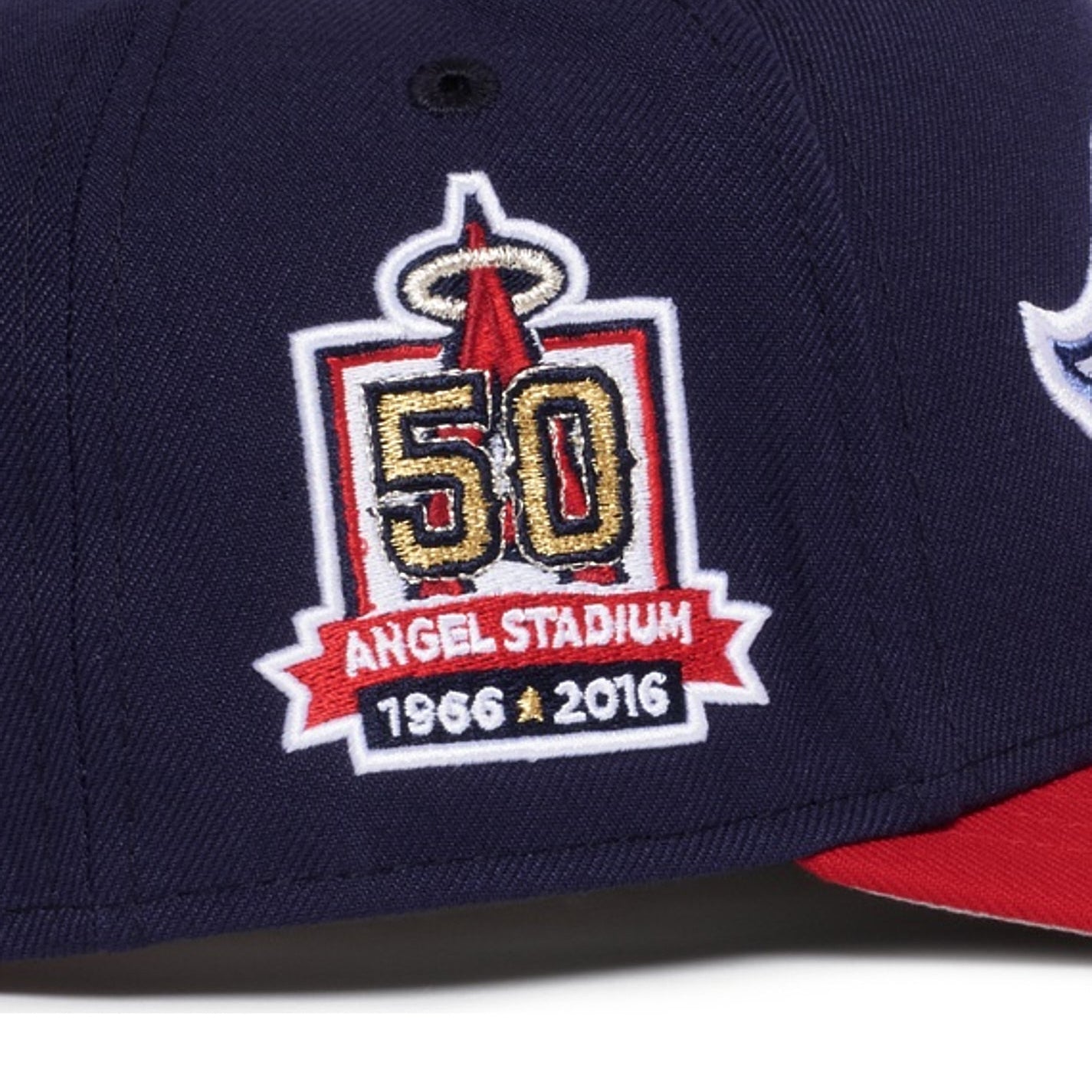 Anaheim Angels Navy & Red Script 950 AFrame 50th Snap Back