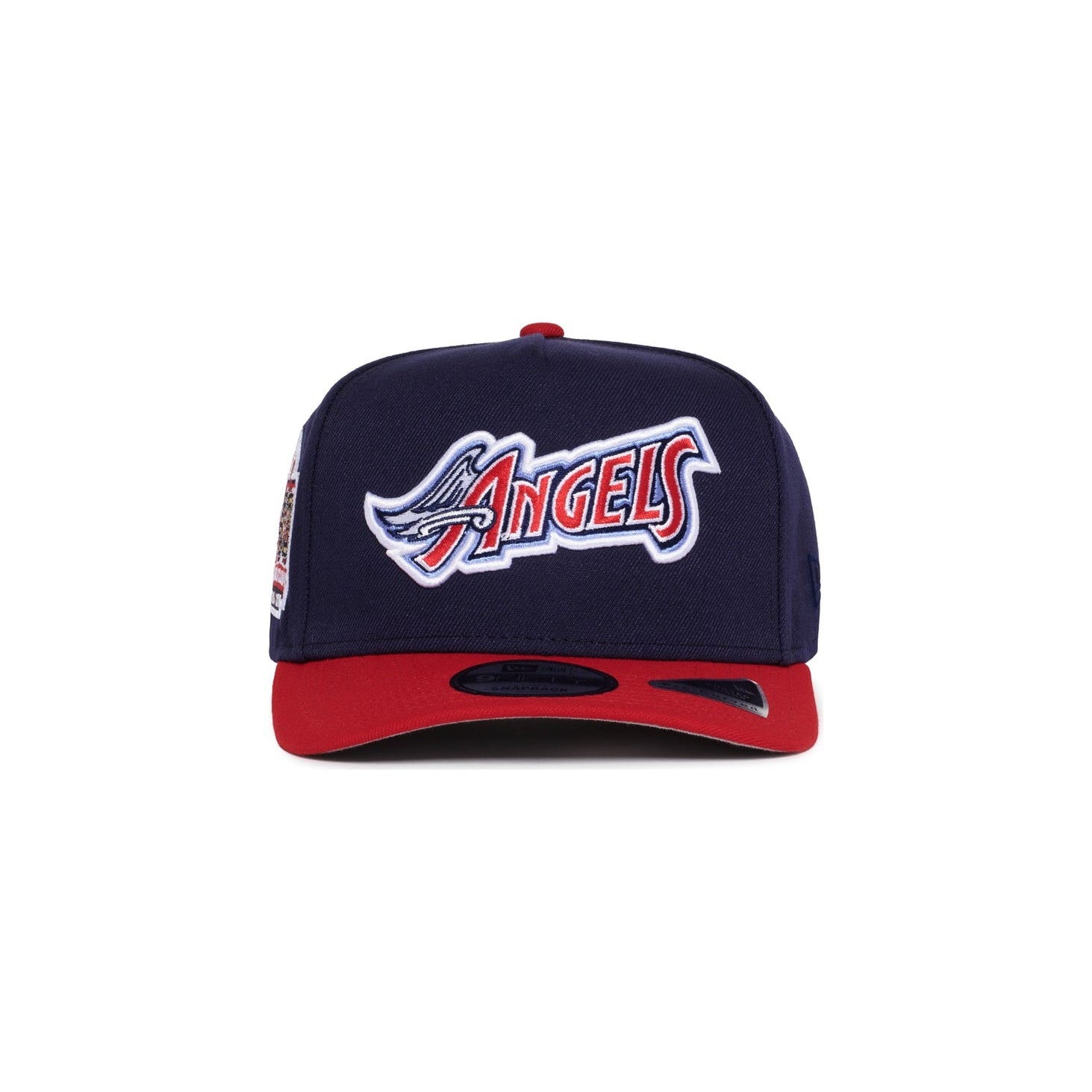 Anaheim Angels Navy & Red Script 950 AFrame 50th Snap Back