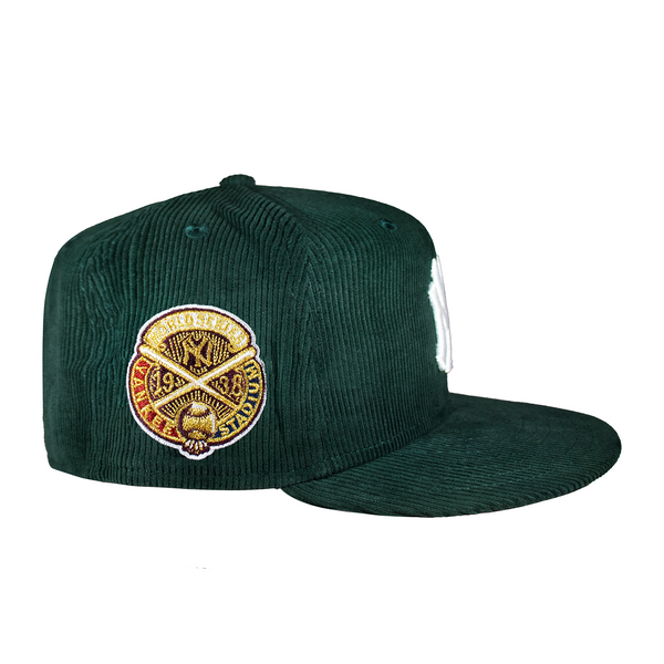 New York Yankees Dark Green Corduroy 1928 World Series