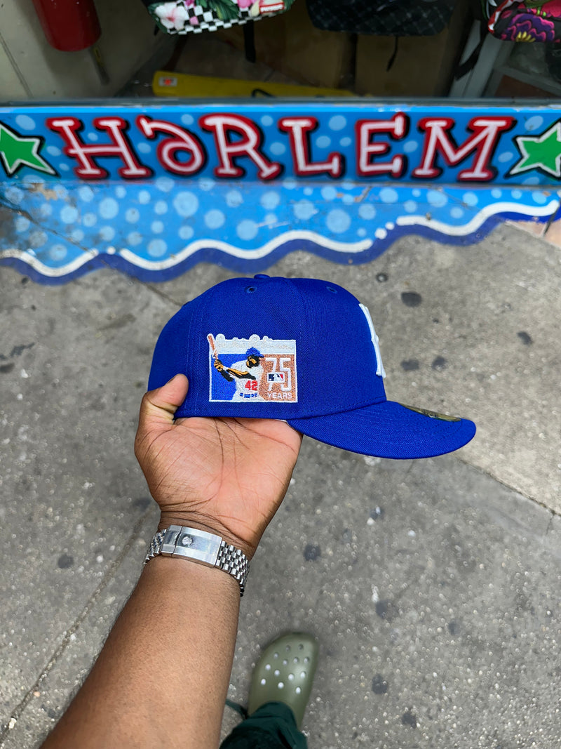Brooklyn Dodgers All Royal Blue 1975 Anniversary