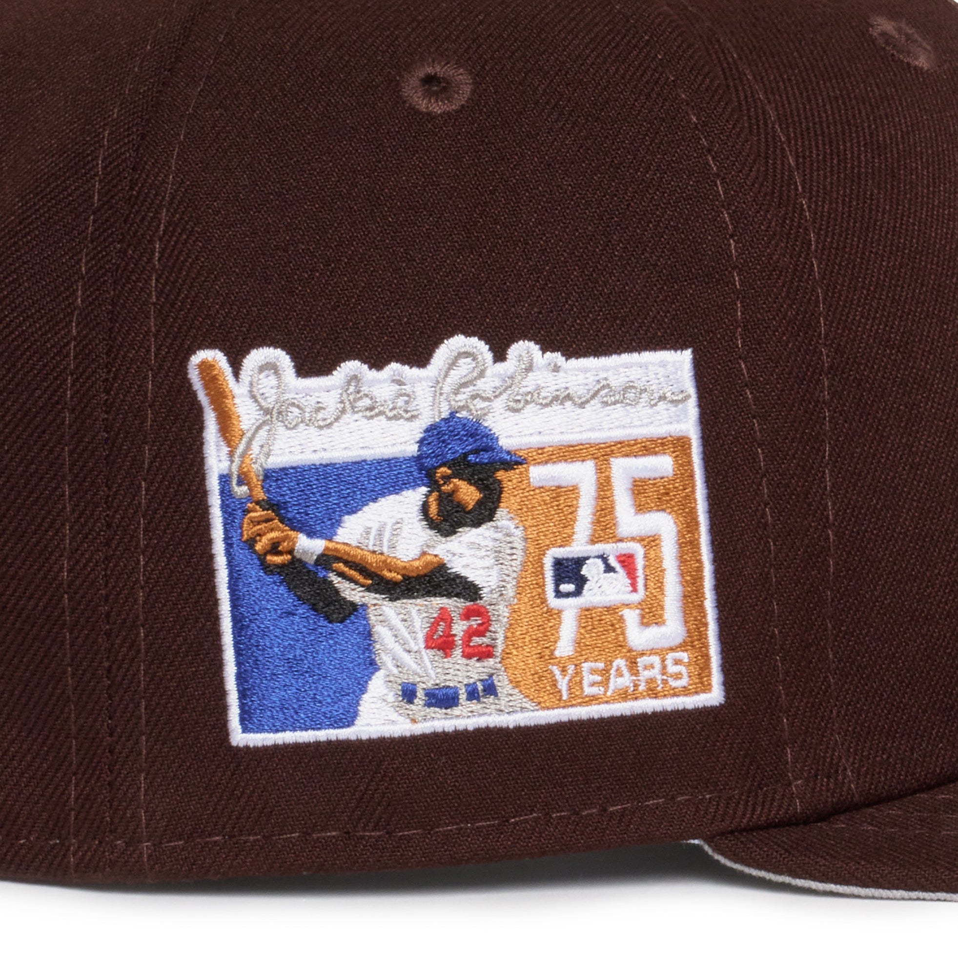 Brooklyn Dodgers All Dark Brown 75 Years