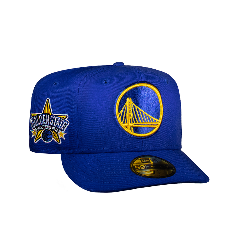 Golden State Warriors All Royal Blue Fitted 1946