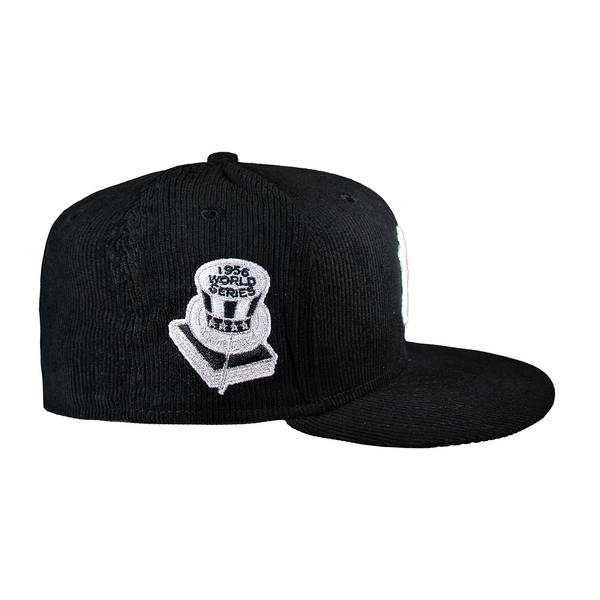 New York Yankees All Black Corduroy 1956 World Series