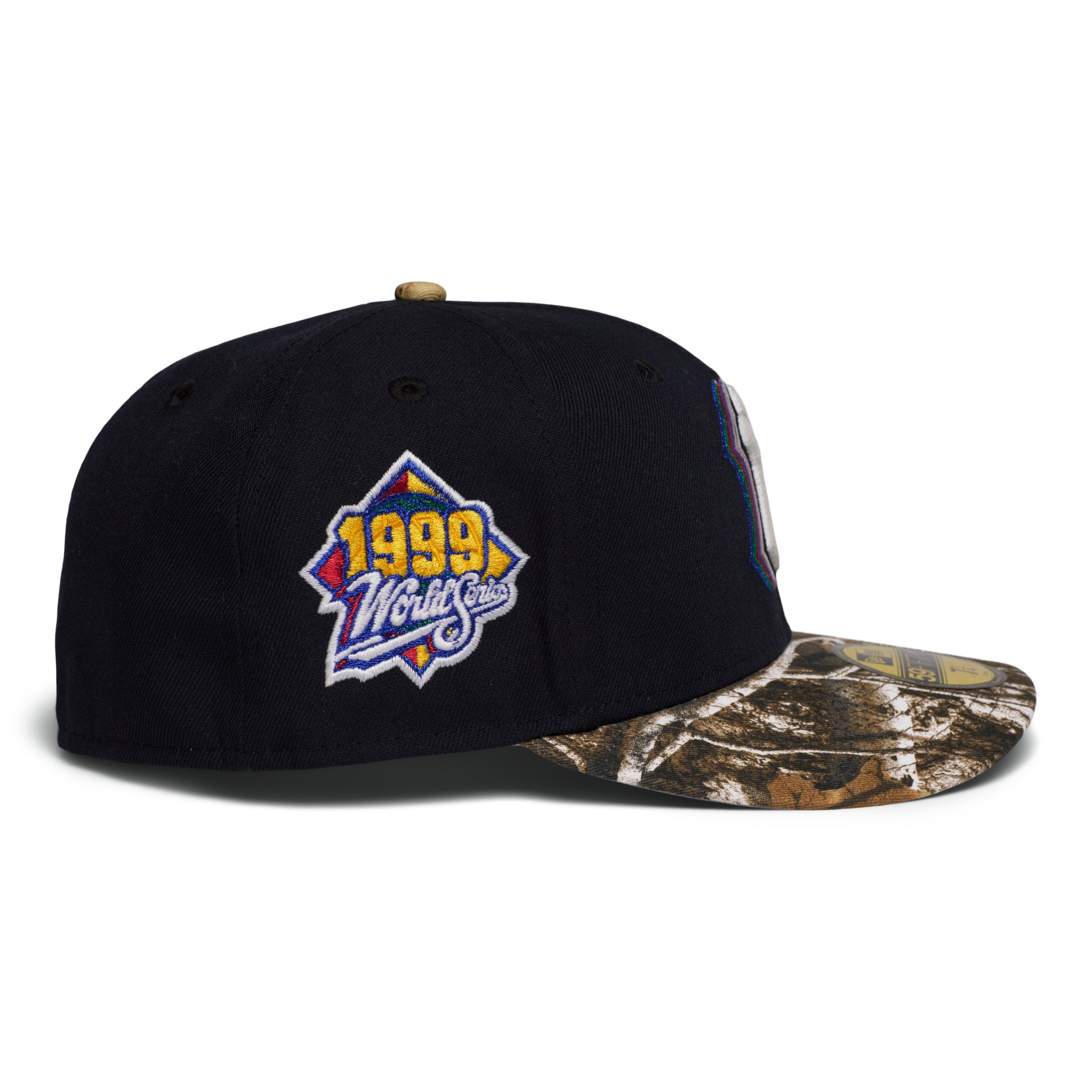 New York Yankees Navy and Real Tree 3D Logo 1999 World Series