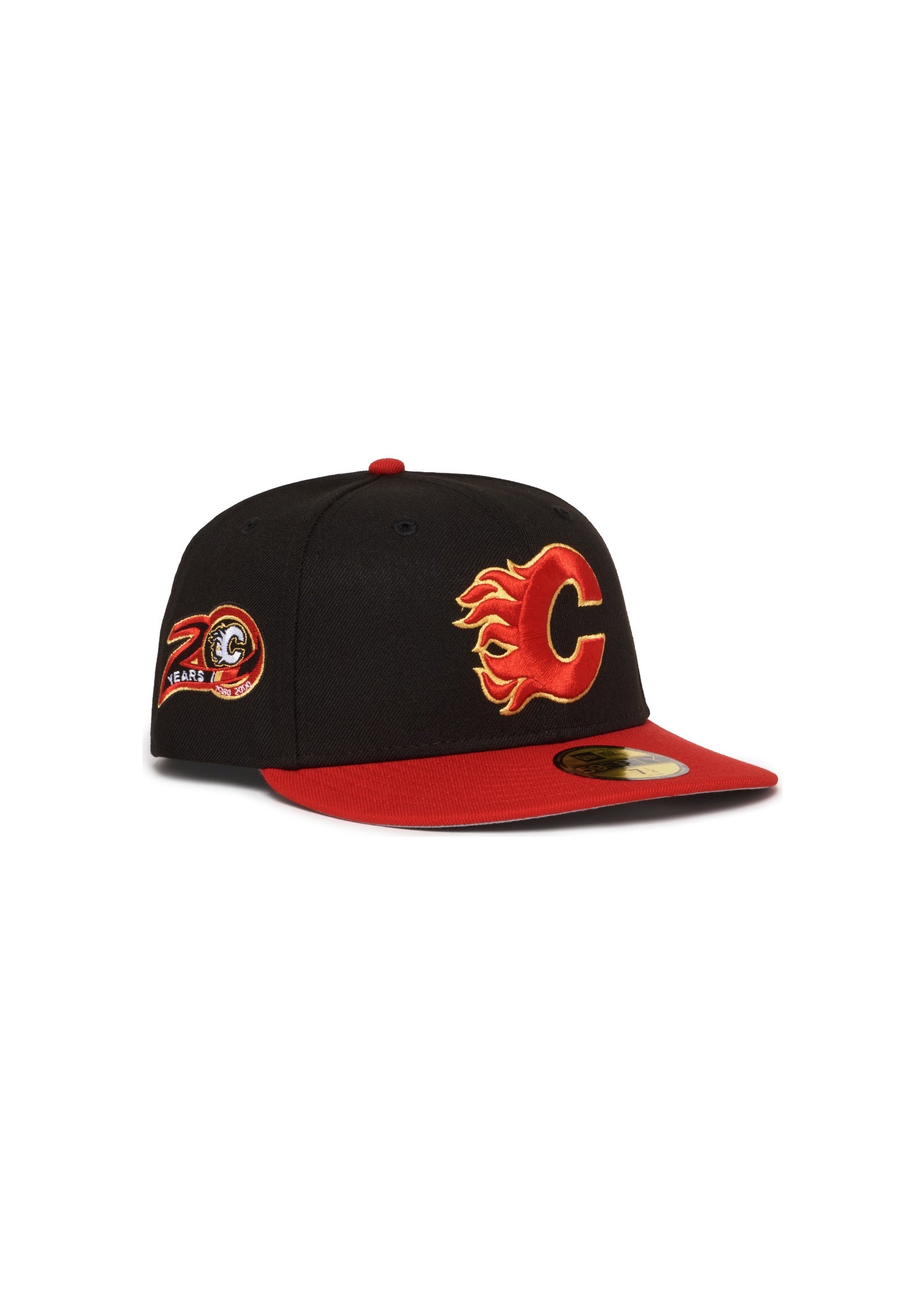 Calgary Flames Black and Red 20 Years