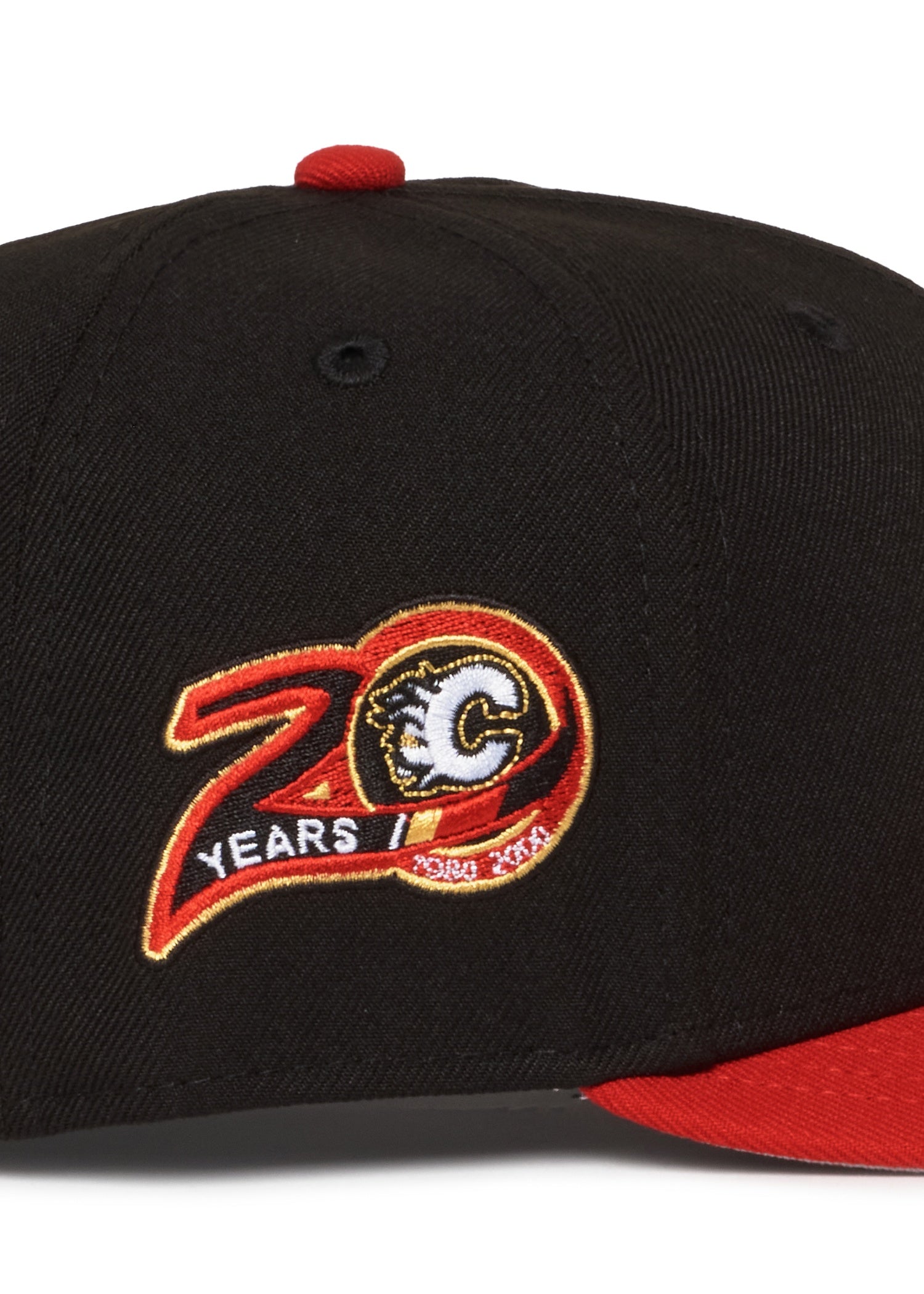Calgary Flames Black and Red 20 Years