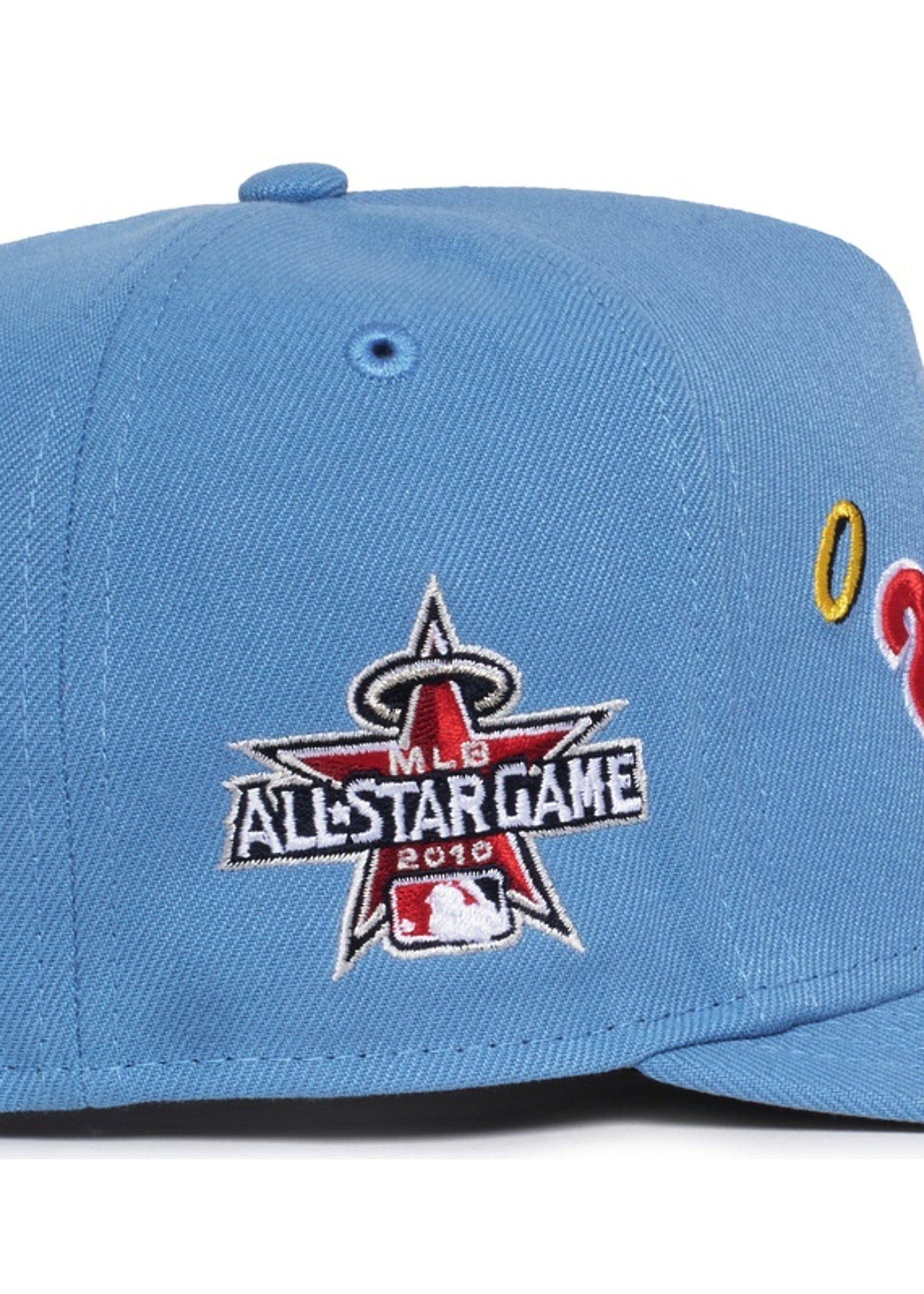 California Angels Sky Blue Script 950 AFrame Snap Back