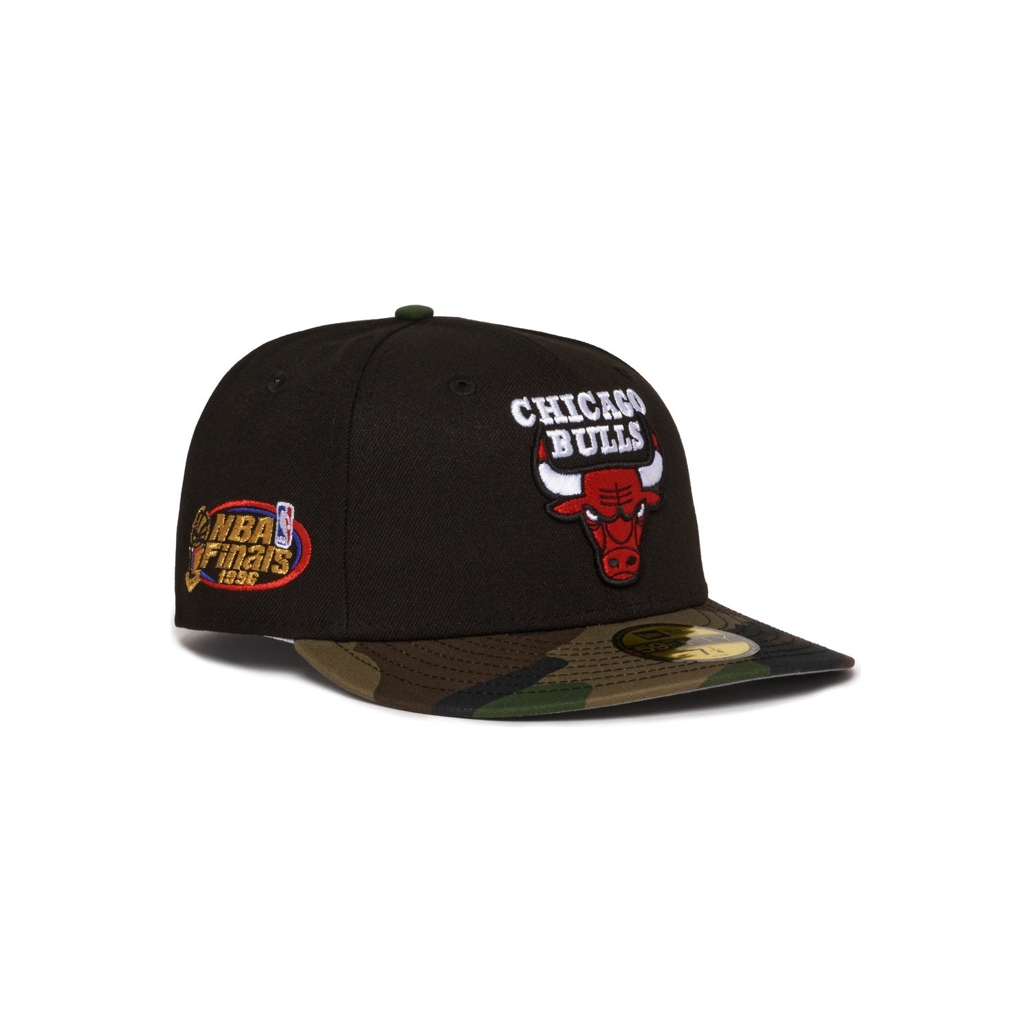 Chicago Bulls Black and Camo 1996 NBA Finals