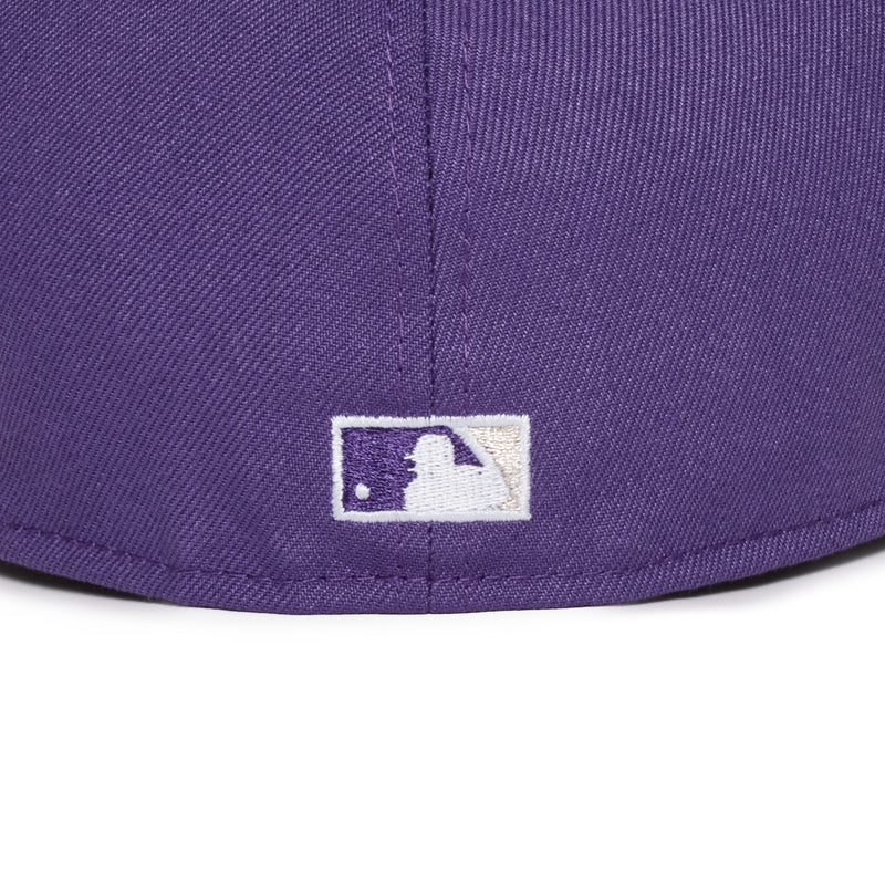 Colorado Rockies Upside down logo Purple & Black 1995 Coors Field Grey UV