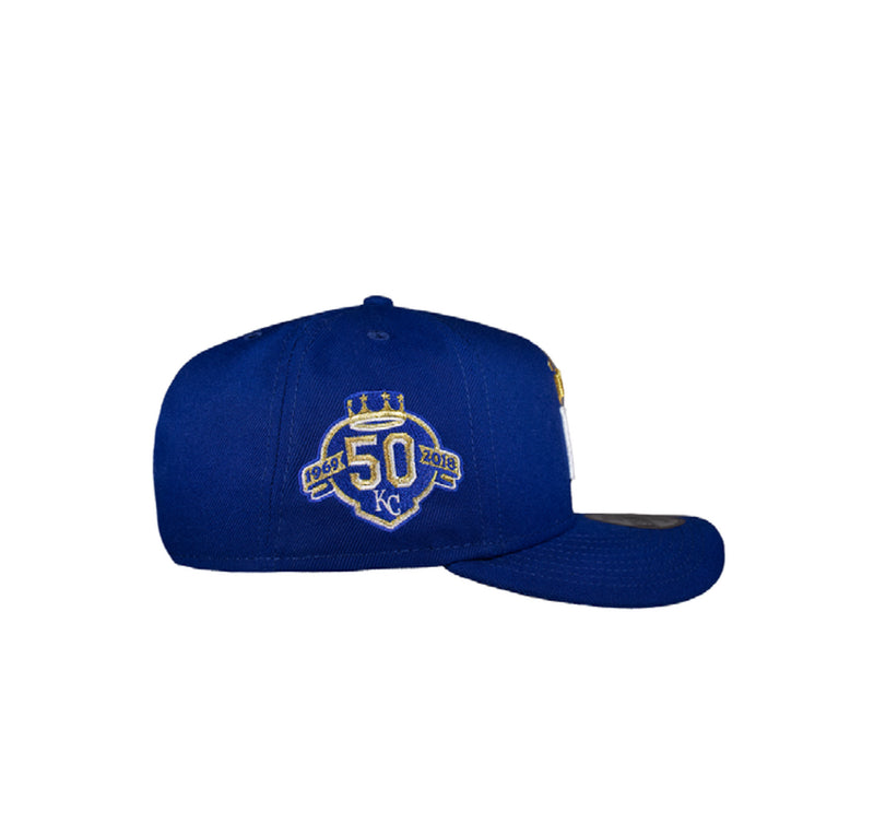 Kansas City Royals Royal 950 AFrame 50Th Snap Back