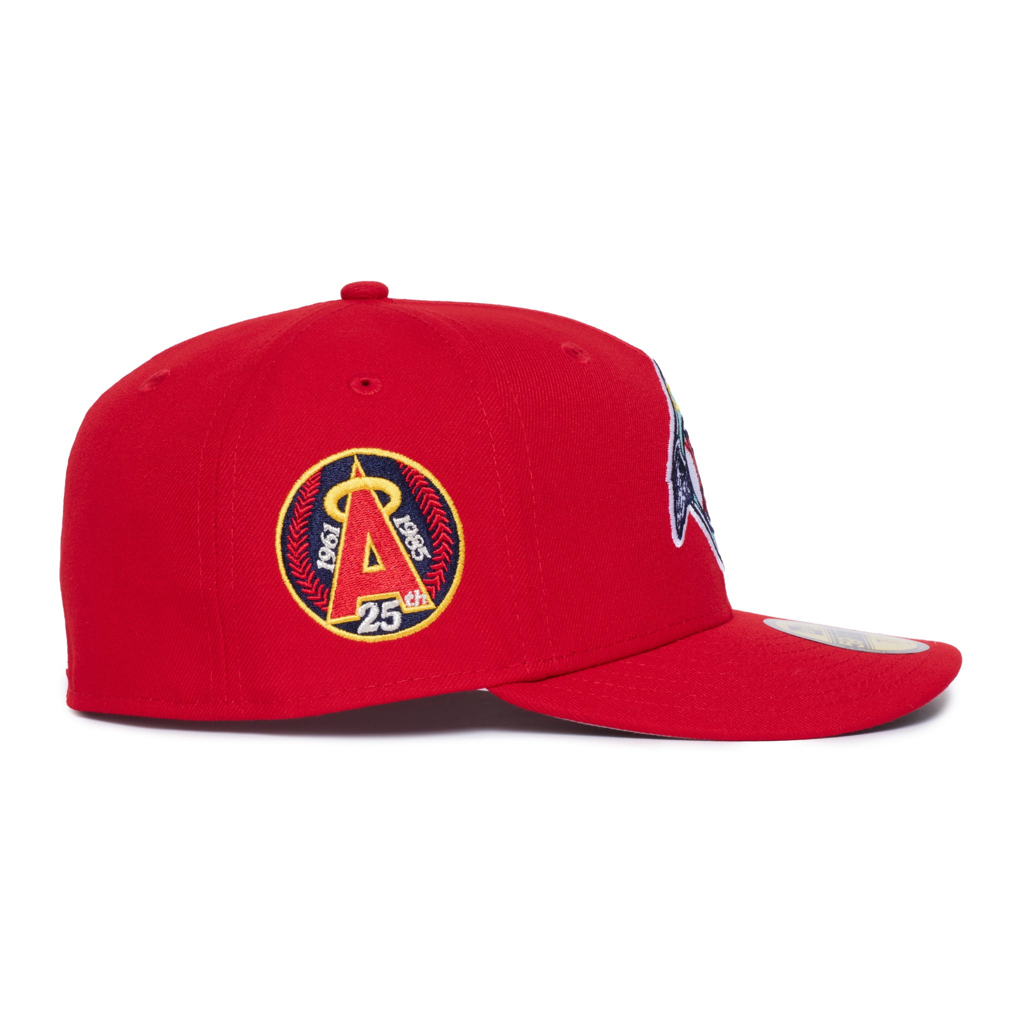 Los Angeles Angels All Red 25th w/ Wings Logo