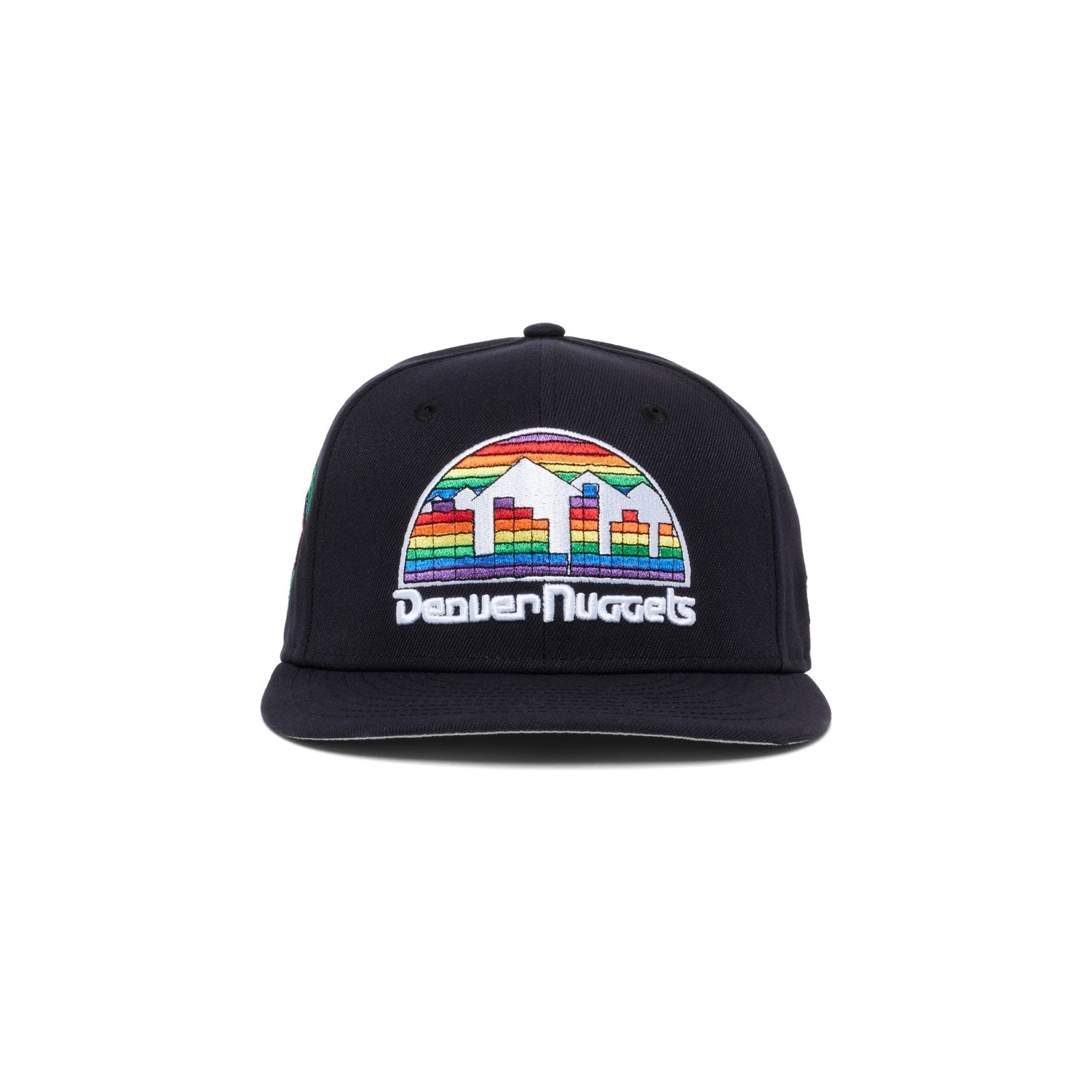 Denver Nuggets Navy Colorful Logo Western