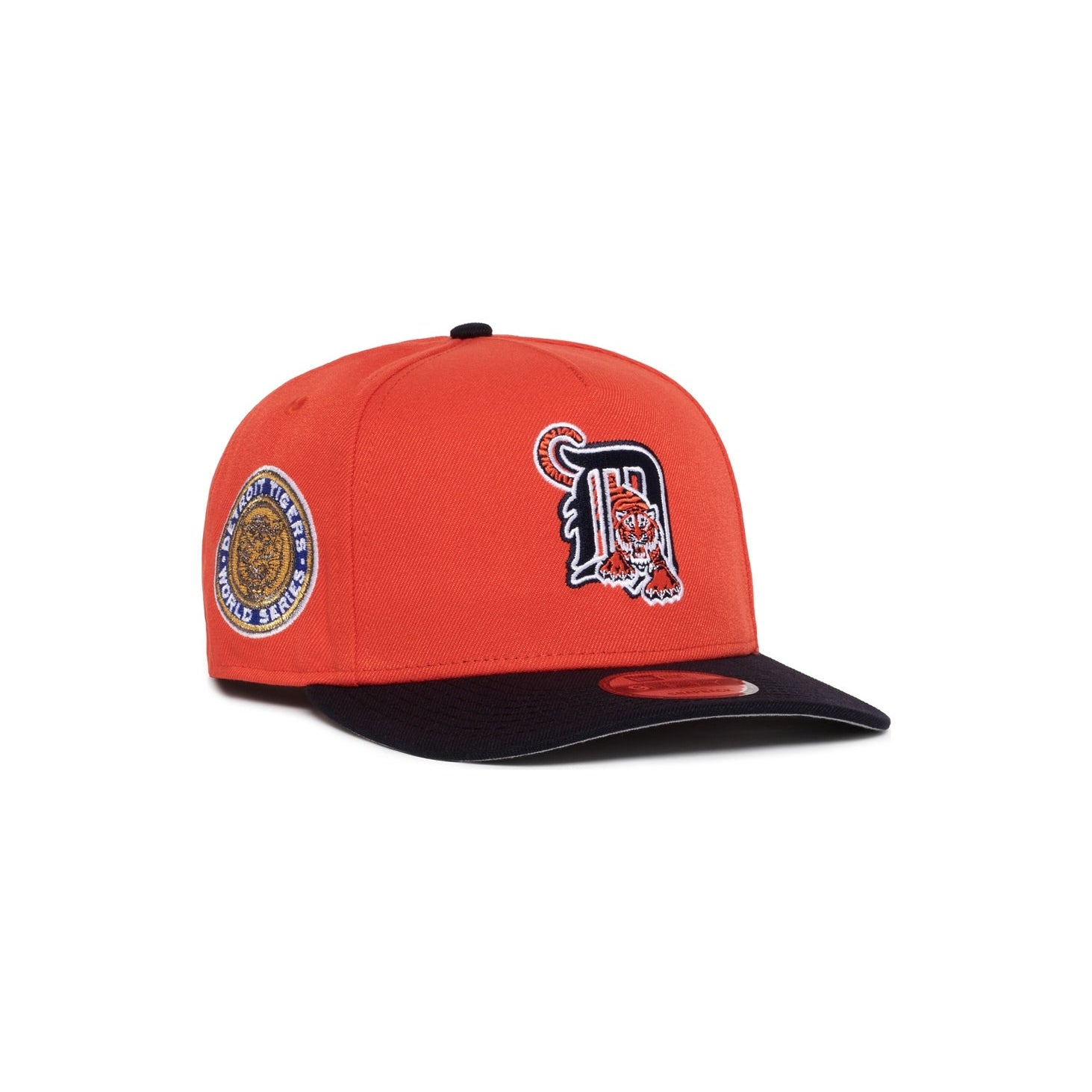Detroit Tigers Orange and Navy 940 A-Frame Snap Back