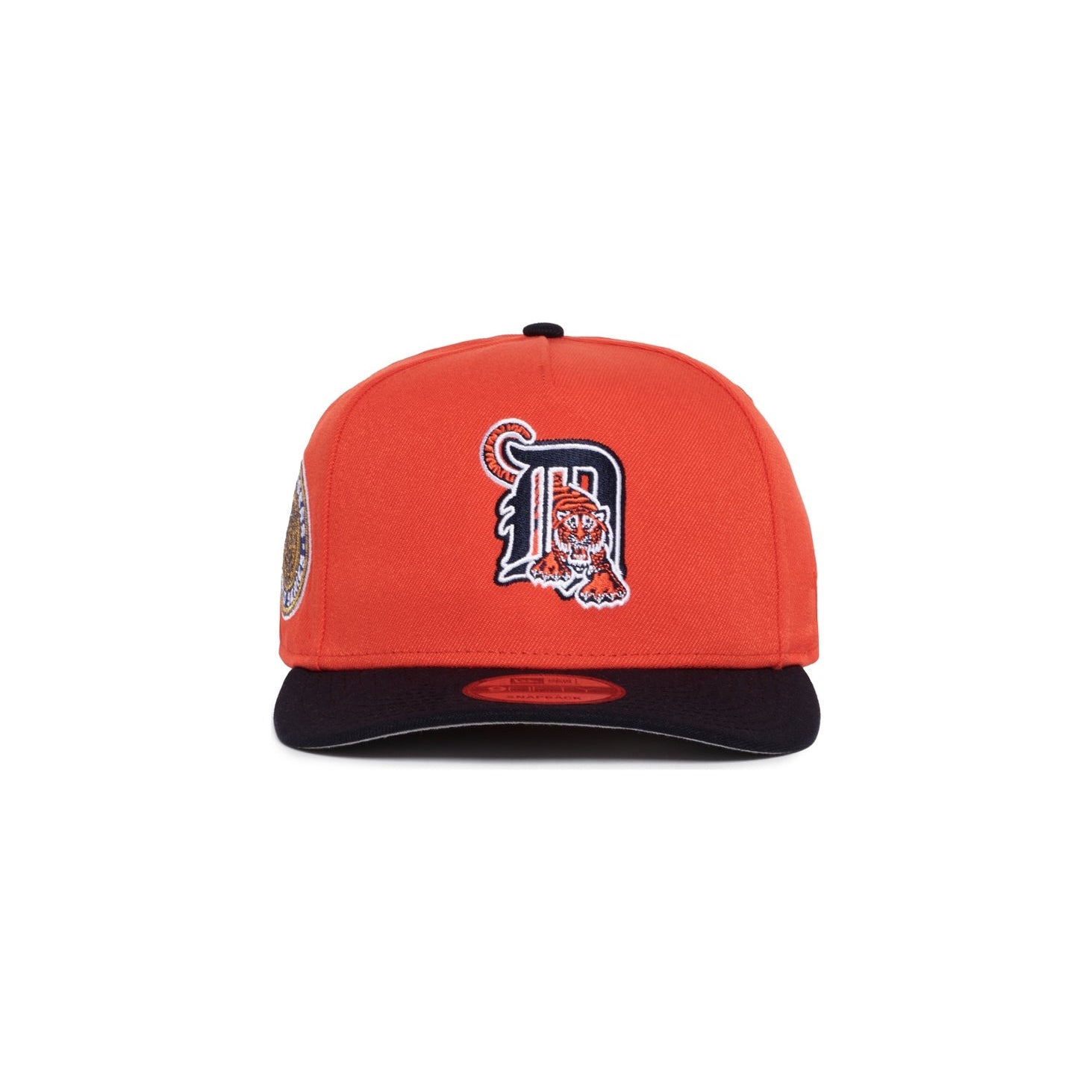 Detroit Tigers Orange and Navy 940 A-Frame Snap Back