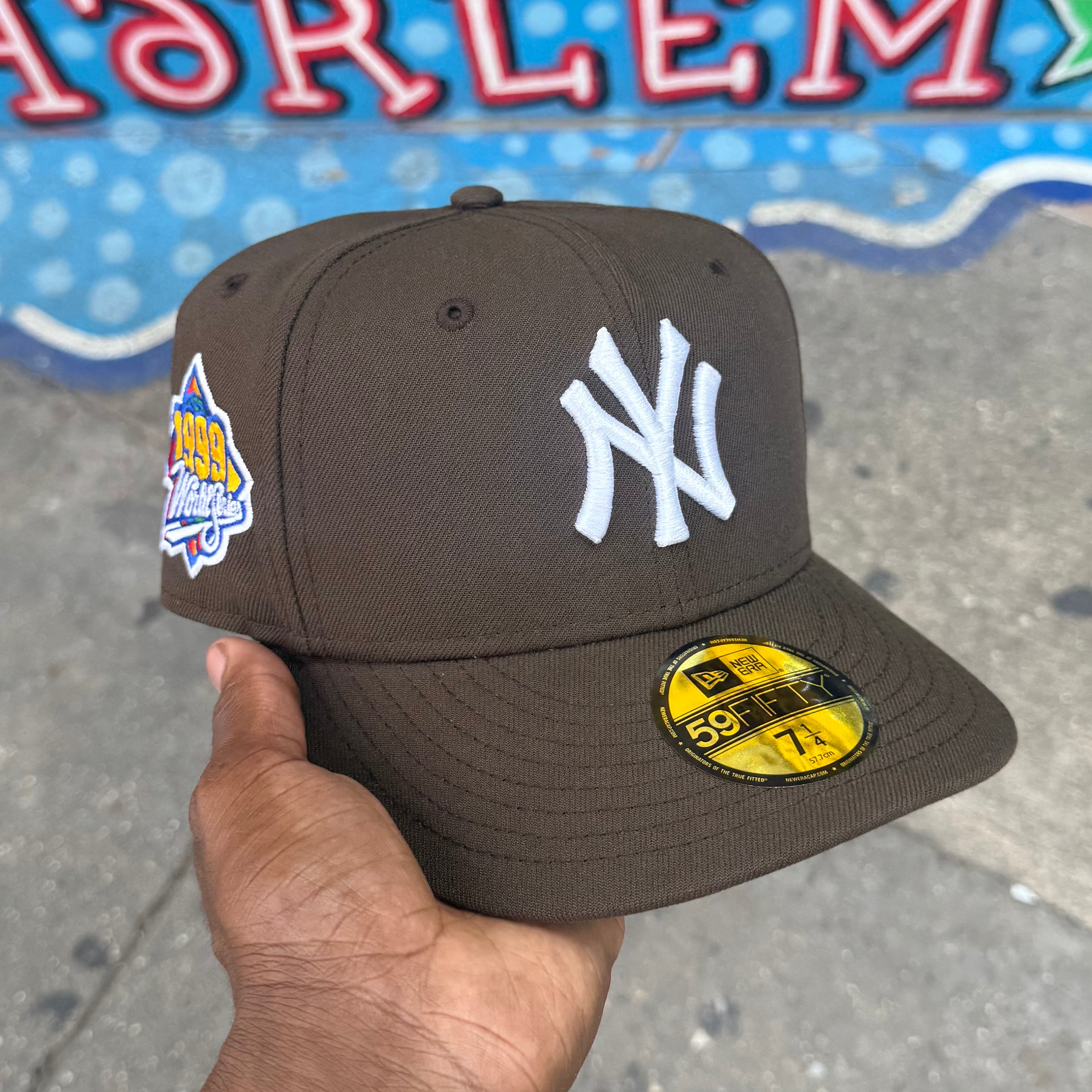 New York Yankee Brown 1999 World Series Grey UV