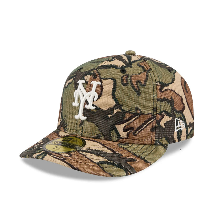 New York Mets Jacquard Camo- Three Looms X New Era