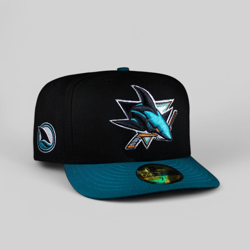 San Jose Sharks Black & Teal Grey uv