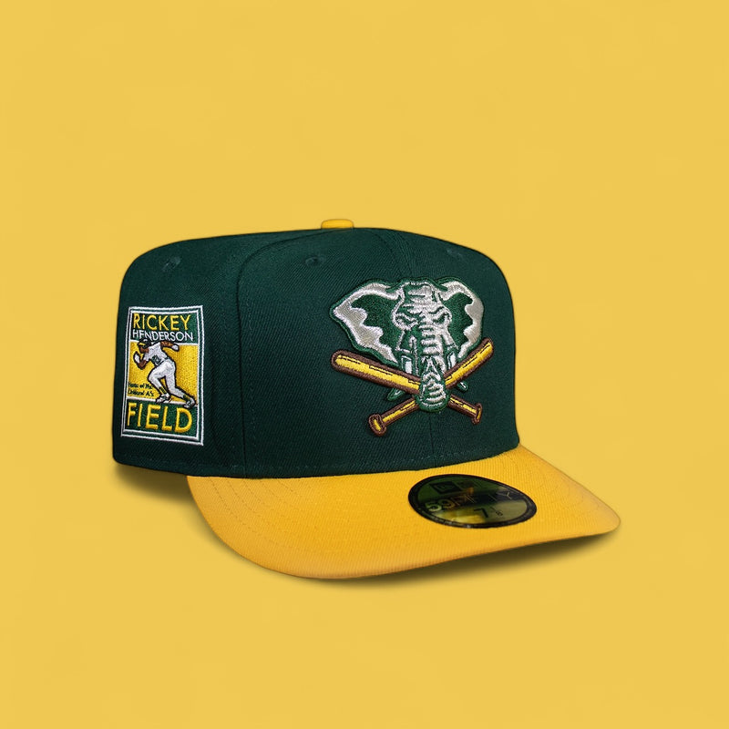 Oakland Athletics Green And Yellow Stomper RHF