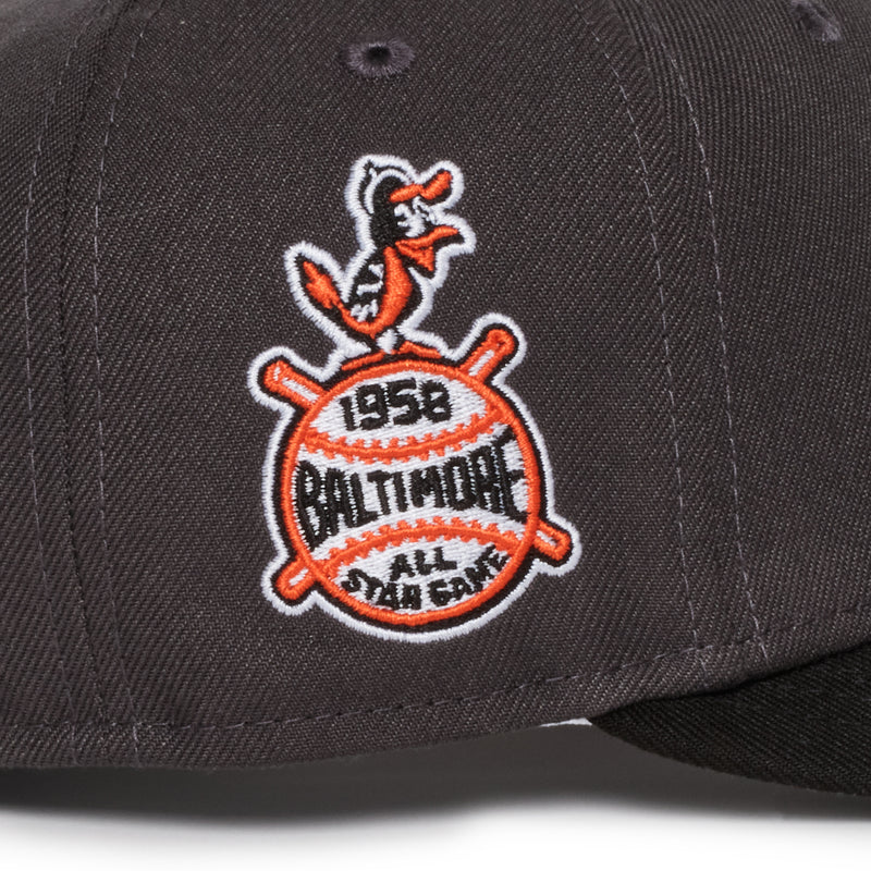Baltimore Orioles Charcoal Grey And Black 1958 All Star Game