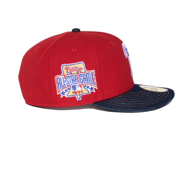 Philadelphia Phillies Red and Denim 1996 All Star Game