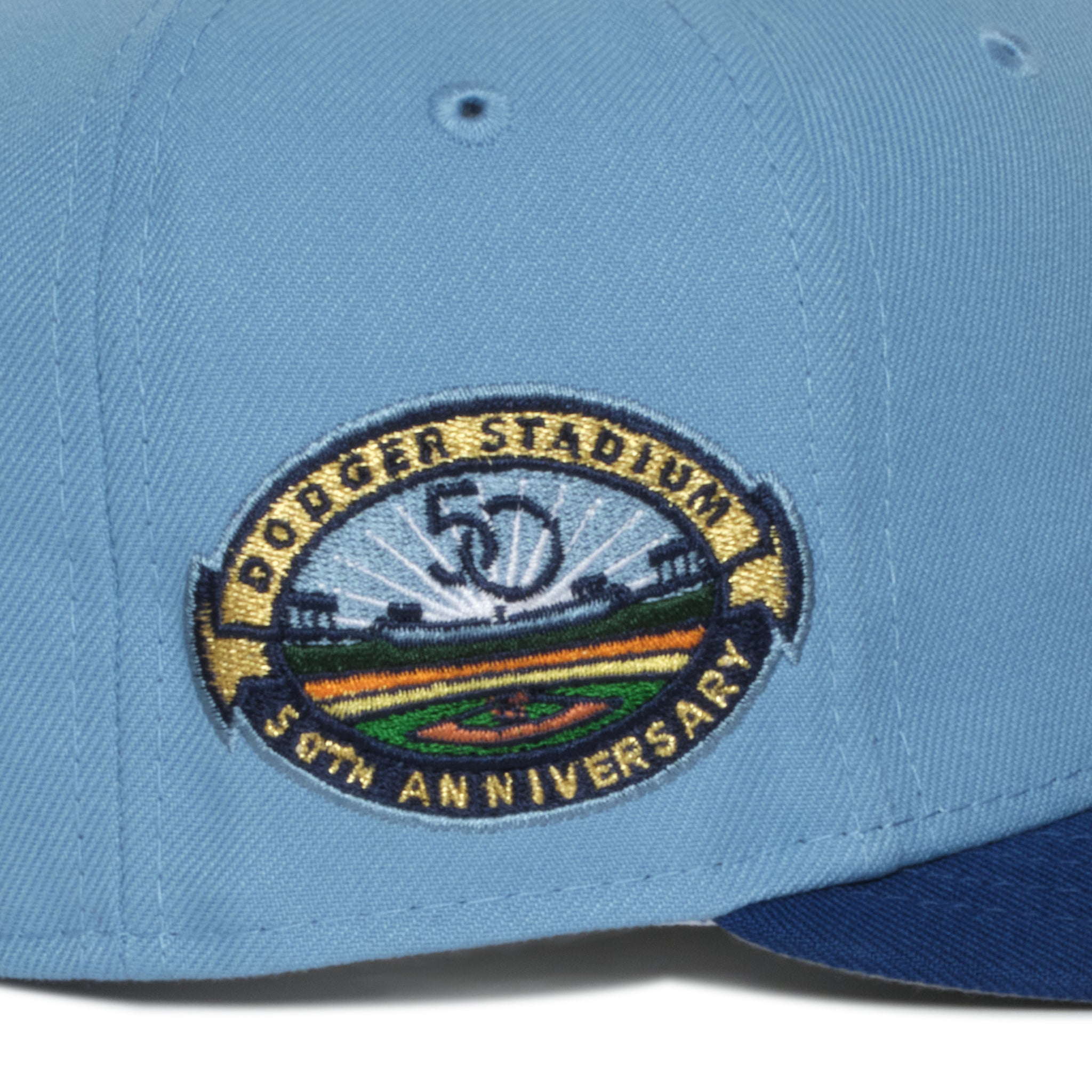 Los Angeles Dodgers Two Tone Sky and Royal 50TH