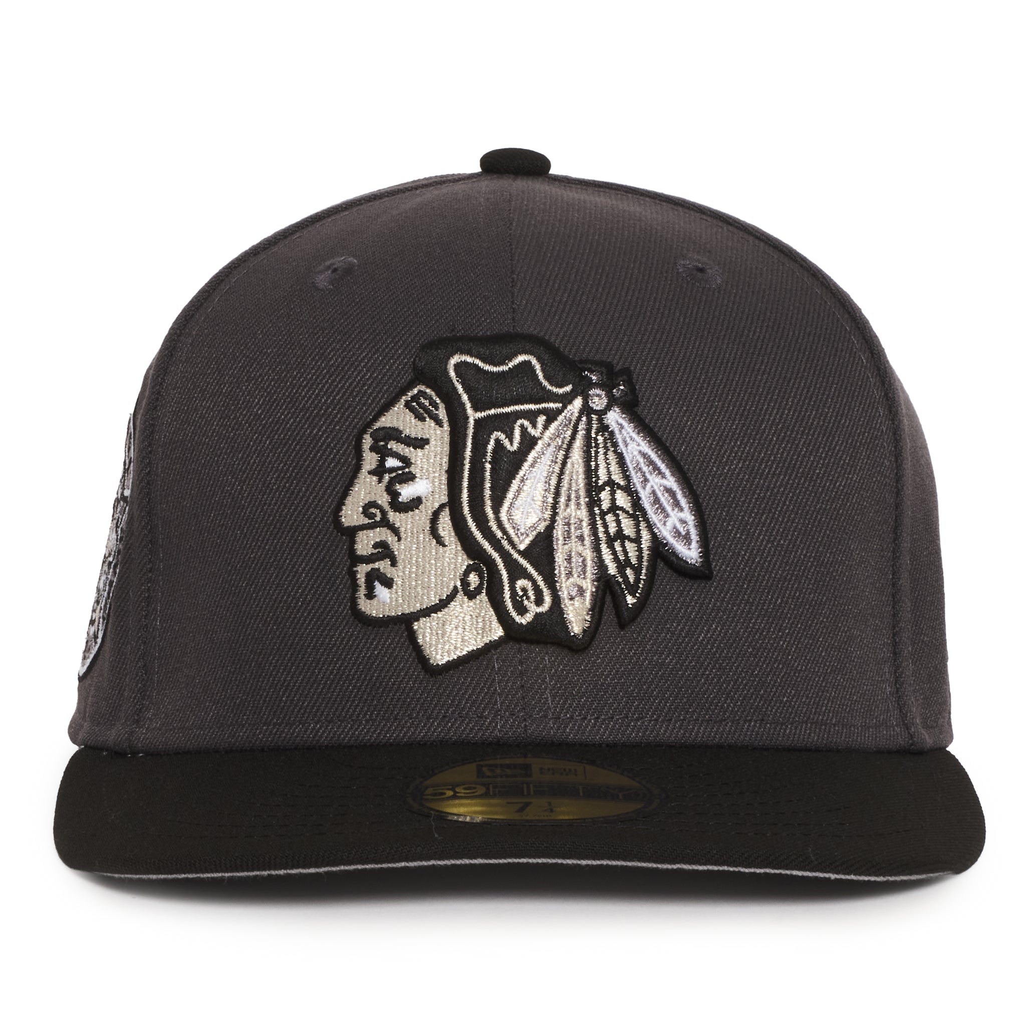Chicago Black Hawks Charcoal Grey and Black 42nd All Star Game