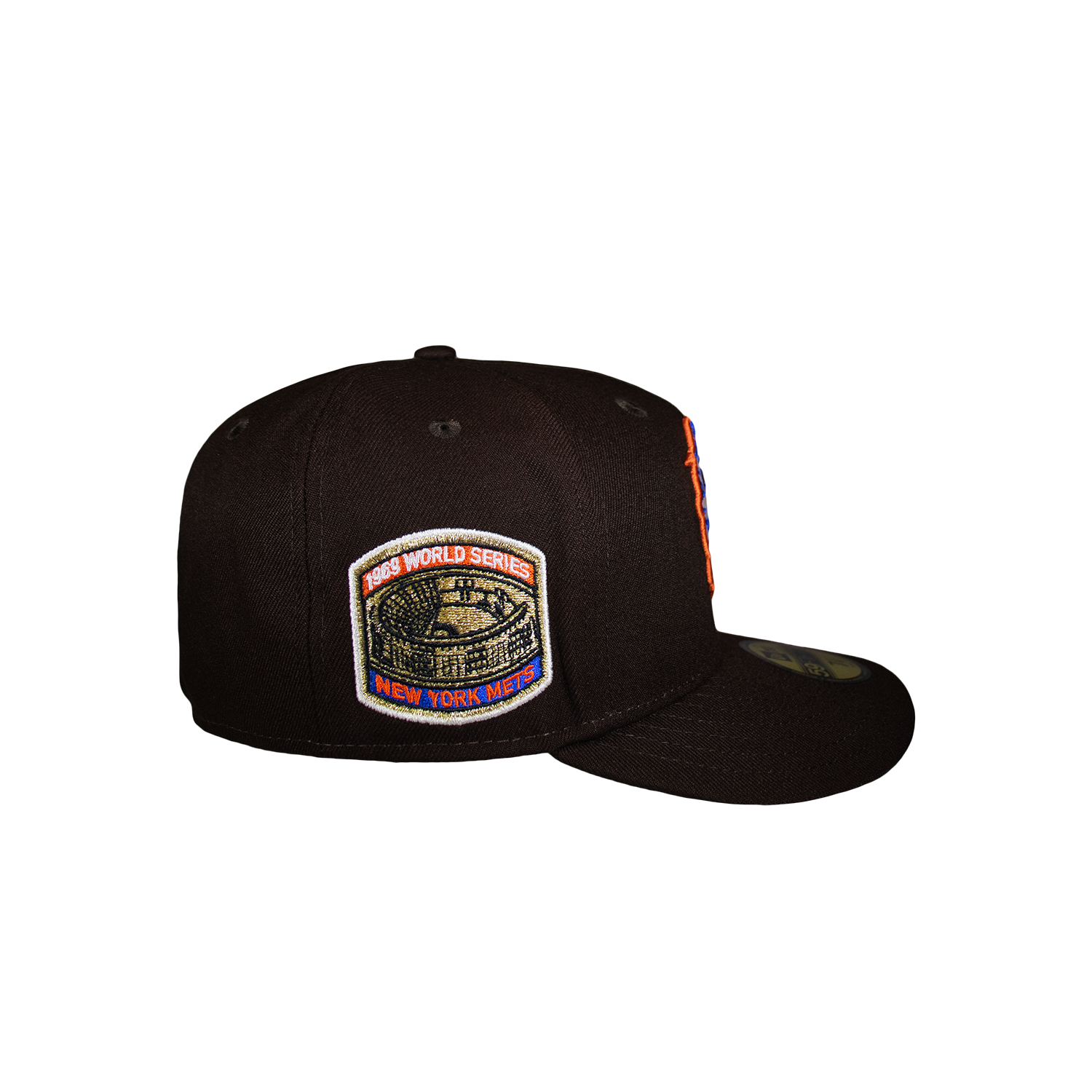 New York Mets "MR MET" All Dark Burnt Brown 1969