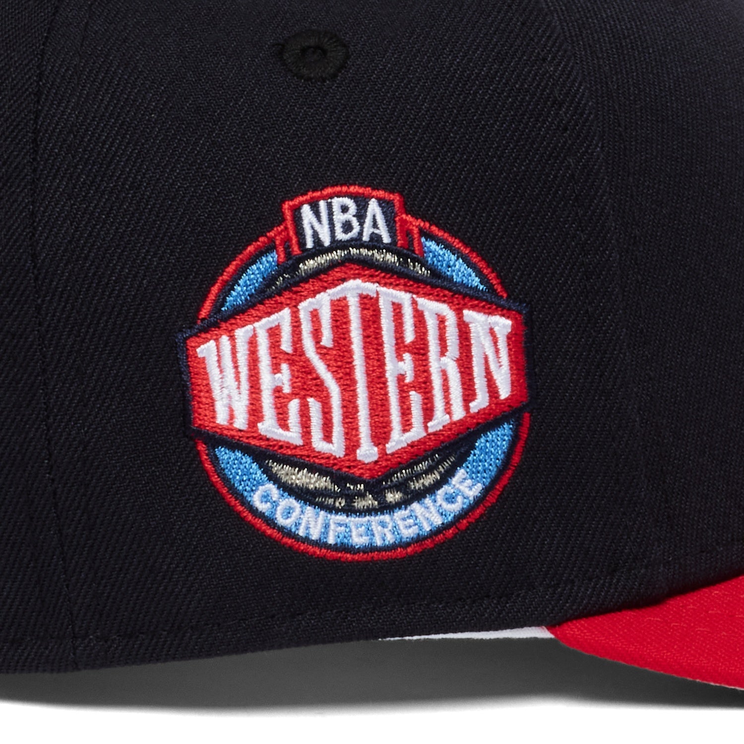 Houston Rockets "Rocket Logo" Navy and Red Western