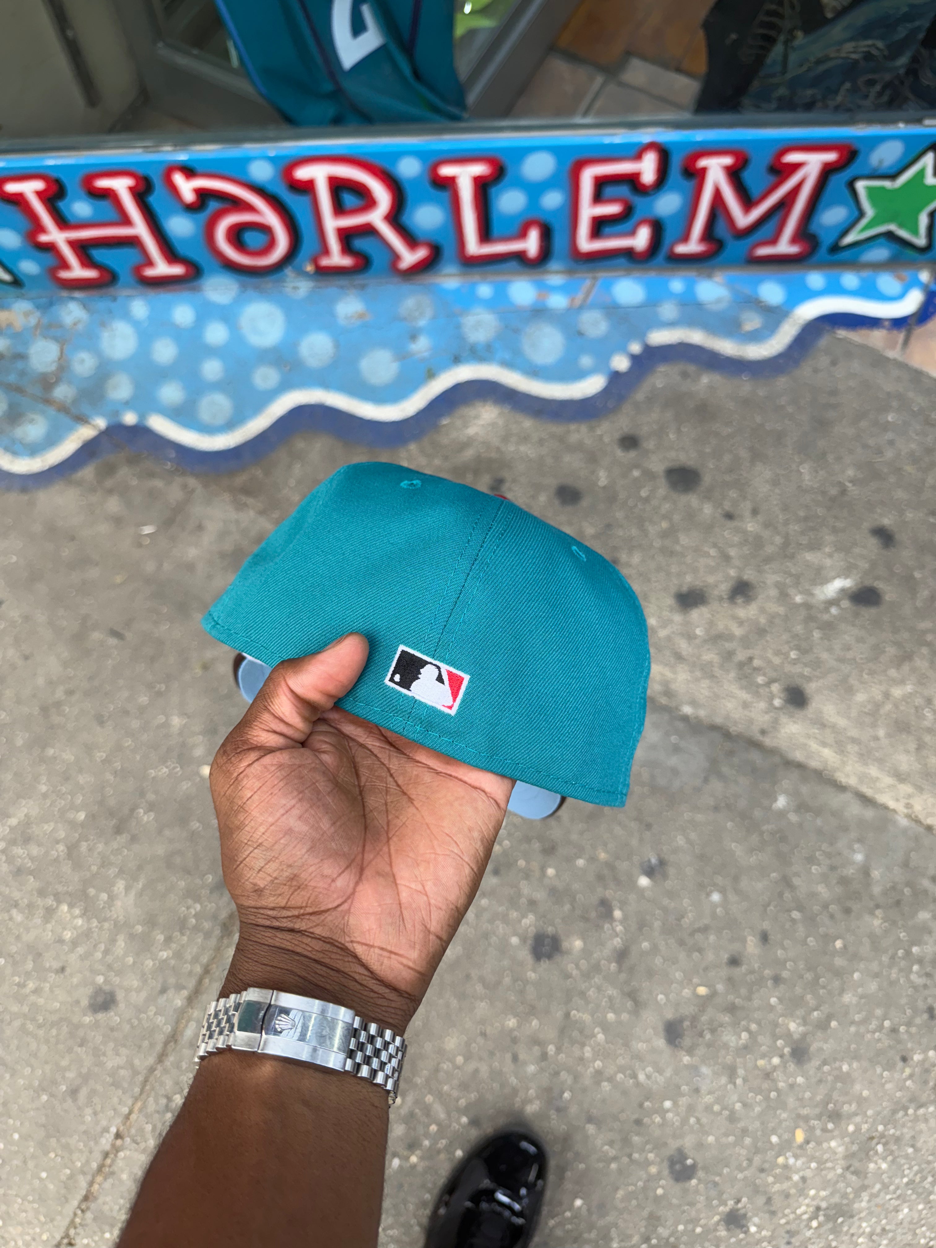 Pittsburgh Pirates Shark Teal & Burnt Wood 1960 World Series Sky Blue UV