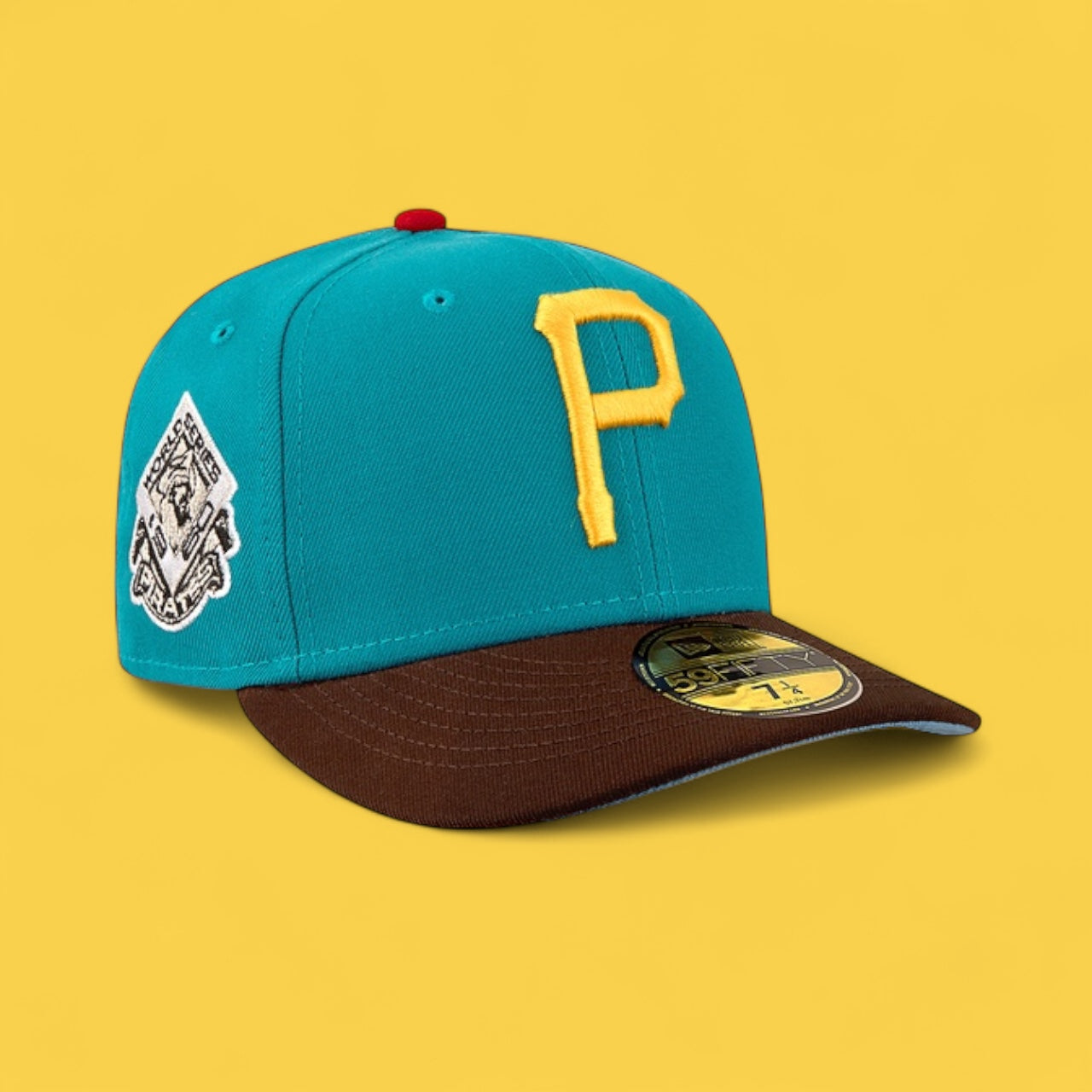 Pittsburgh Pirates Shark Teal & Burnt Wood 1960 World Series Sky Blue UV