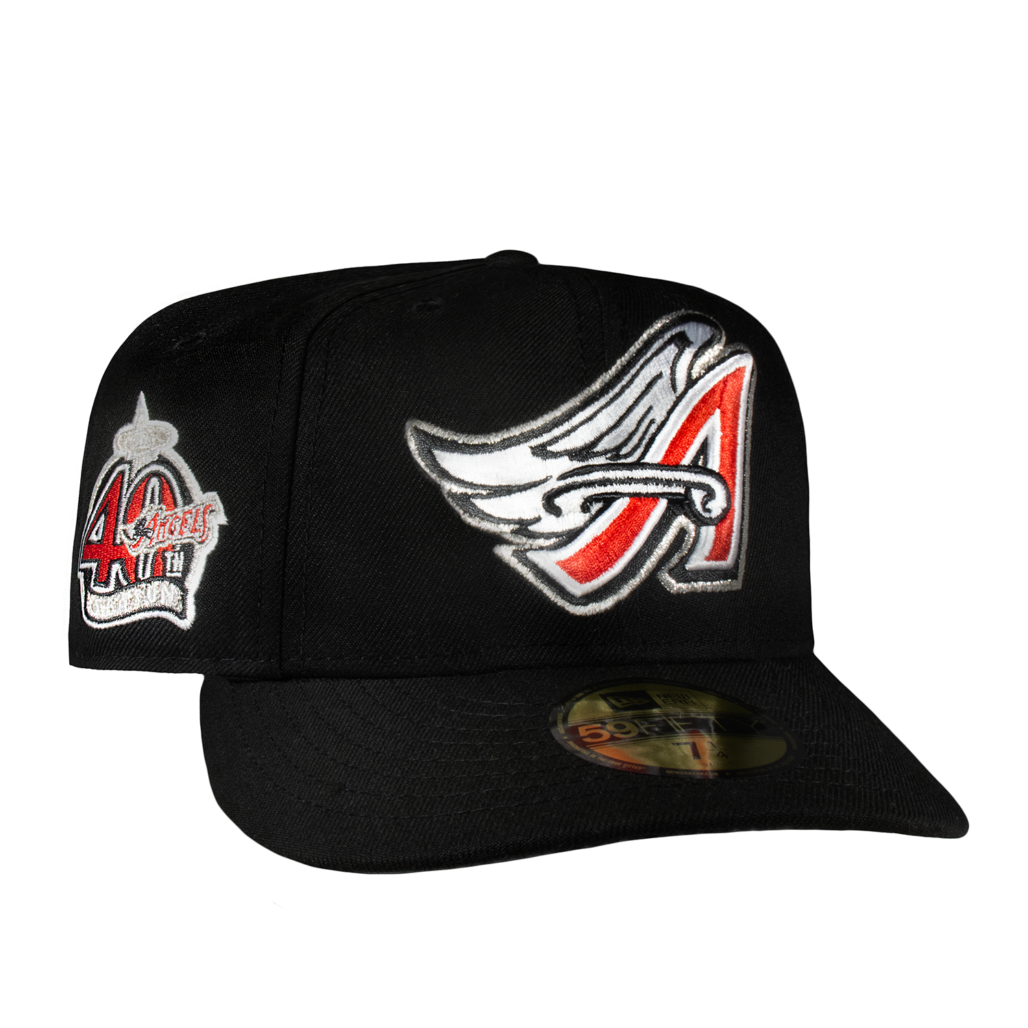 Anaheim Angels All Black 40Th Anniversary