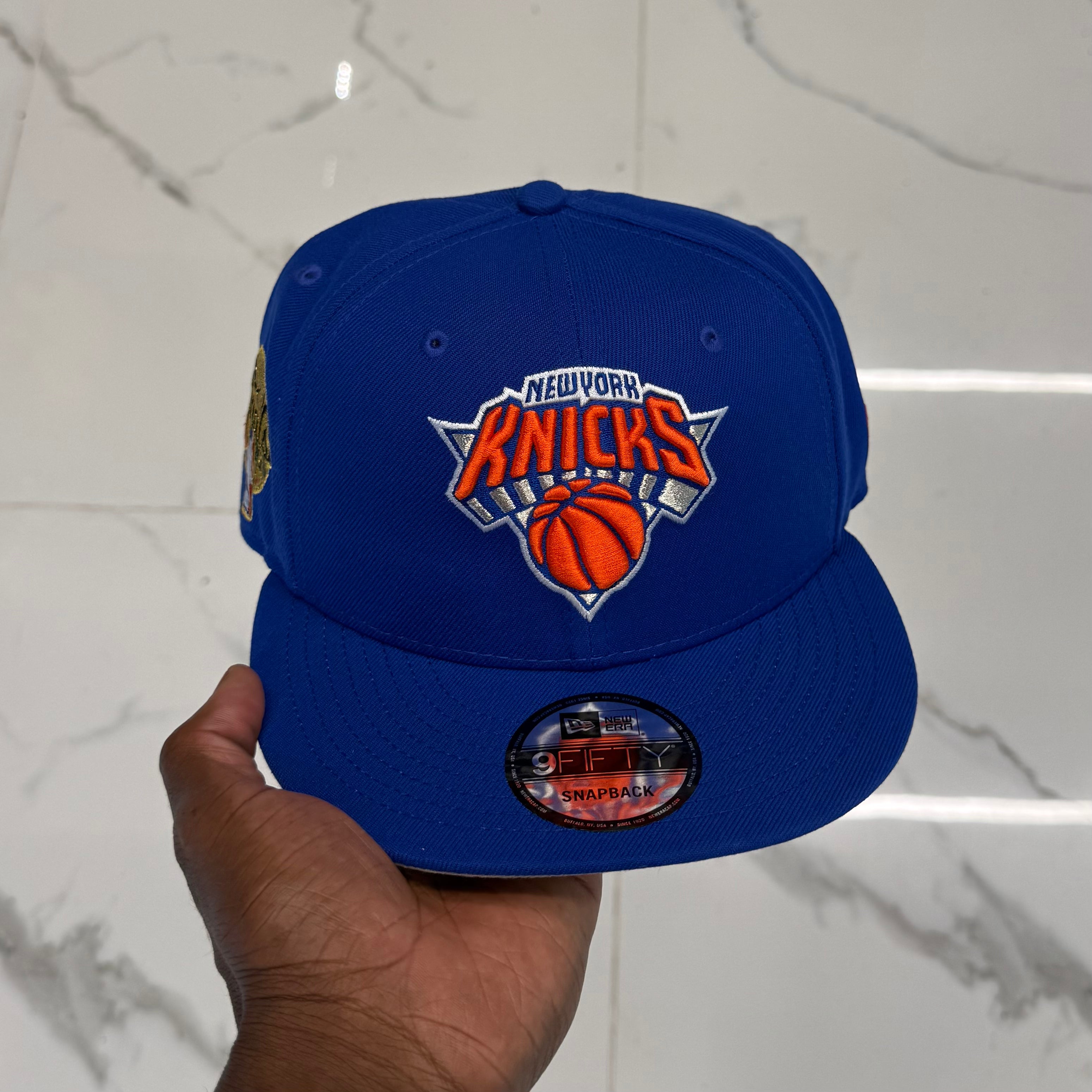New York Knicks All Royal 950 Classic Finals Snap Back