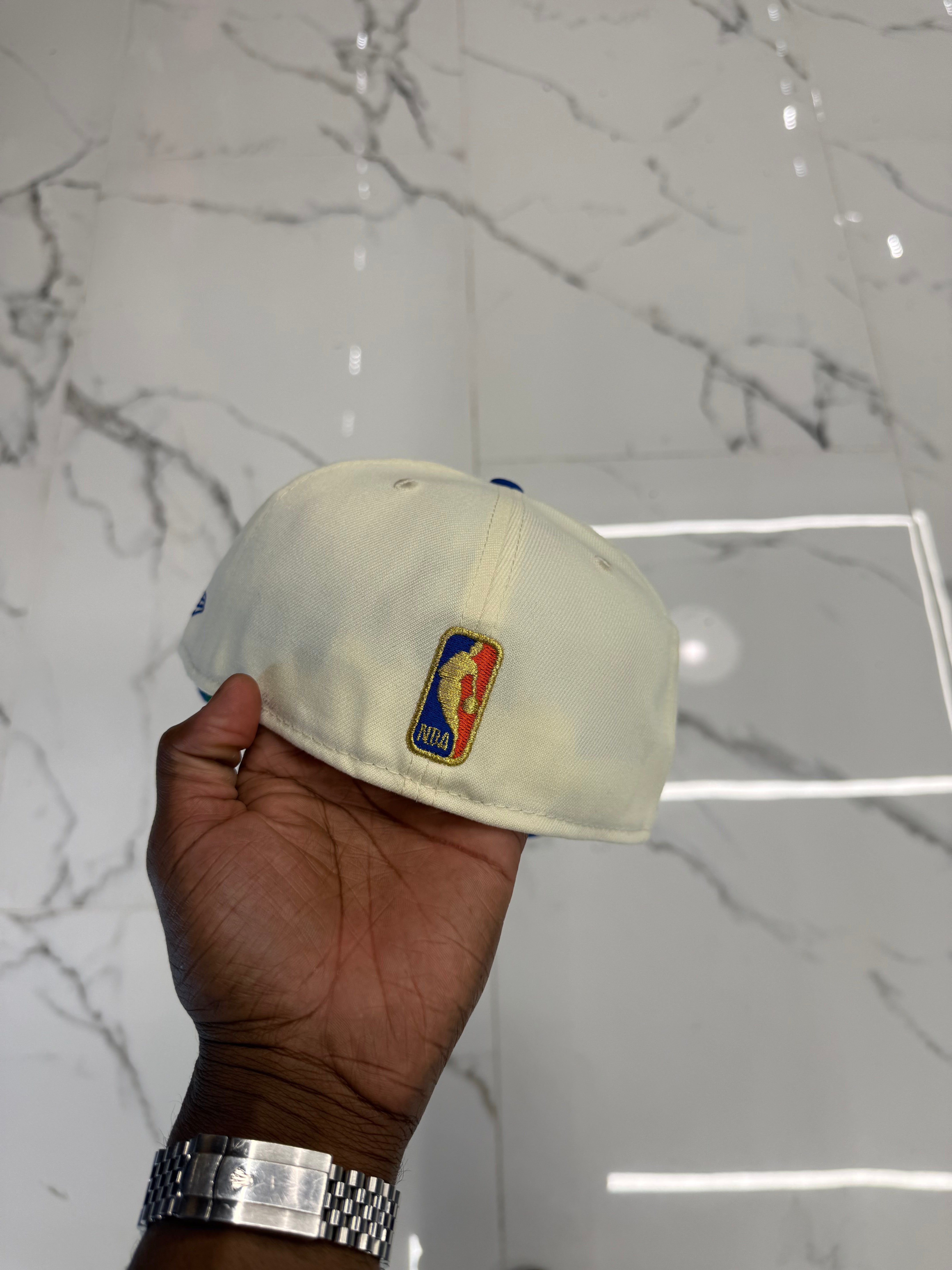 New York Knicks Creme and Royal 3X Champs