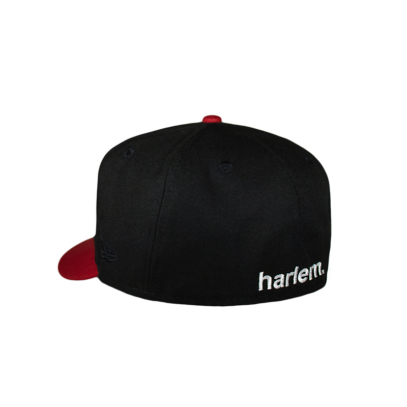 HARLEM BLACK AND RED 5950 FITTED