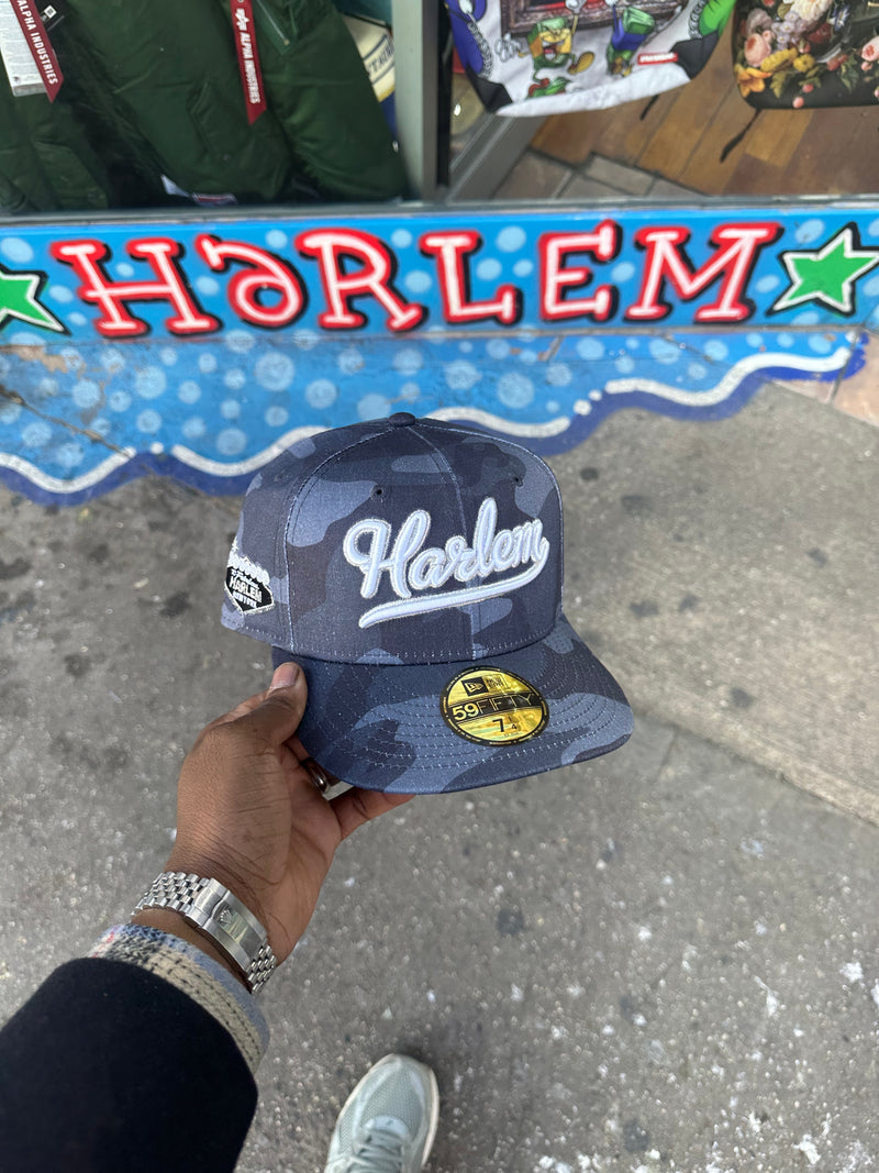 Harlem Black Camo VIZE 5950 Fitted