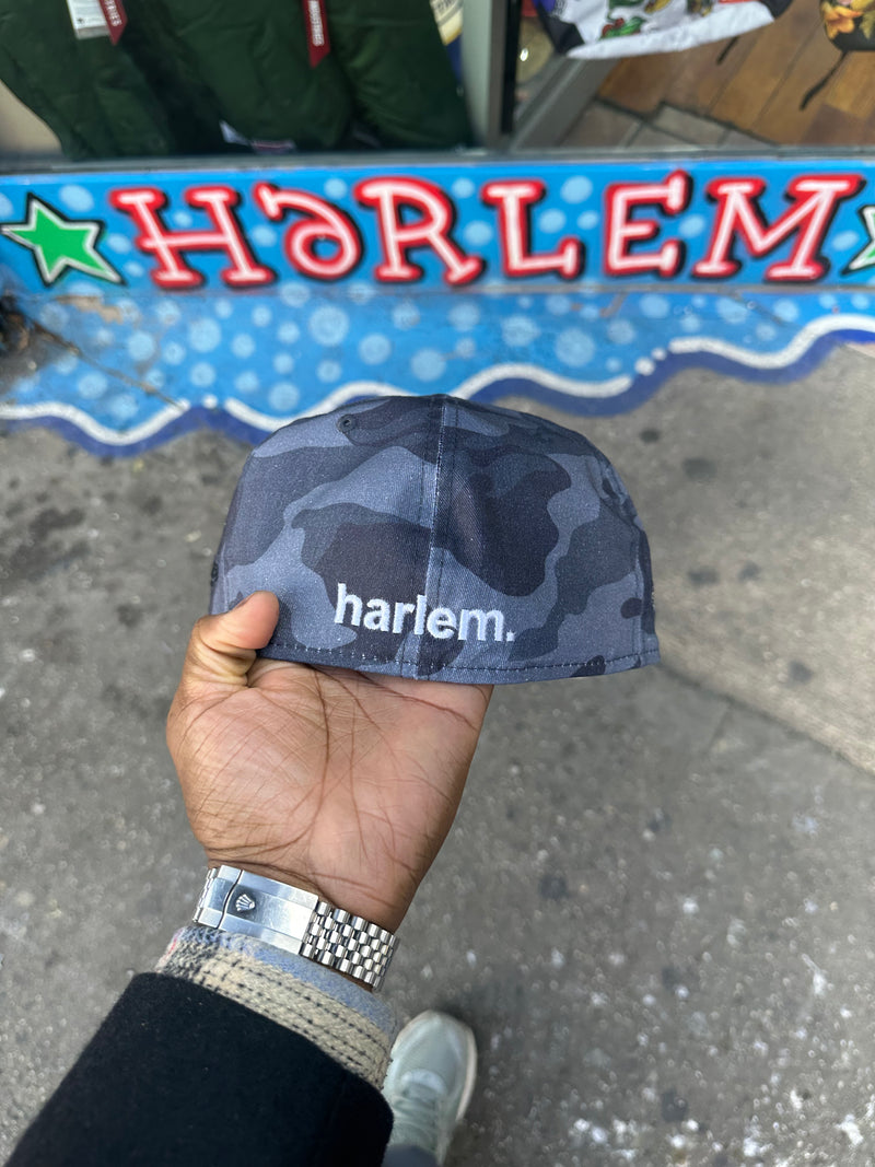 Harlem Black Camo VIZE 5950 Fitted