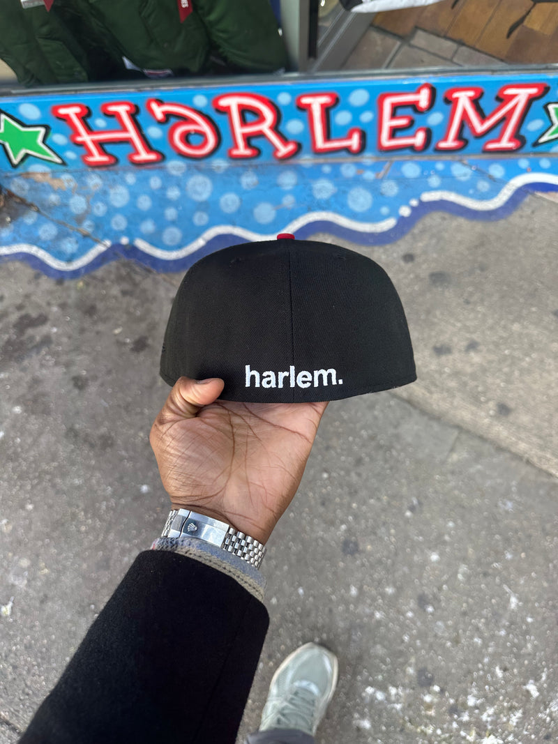 HARLEM BLACK AND RED 5950 FITTED