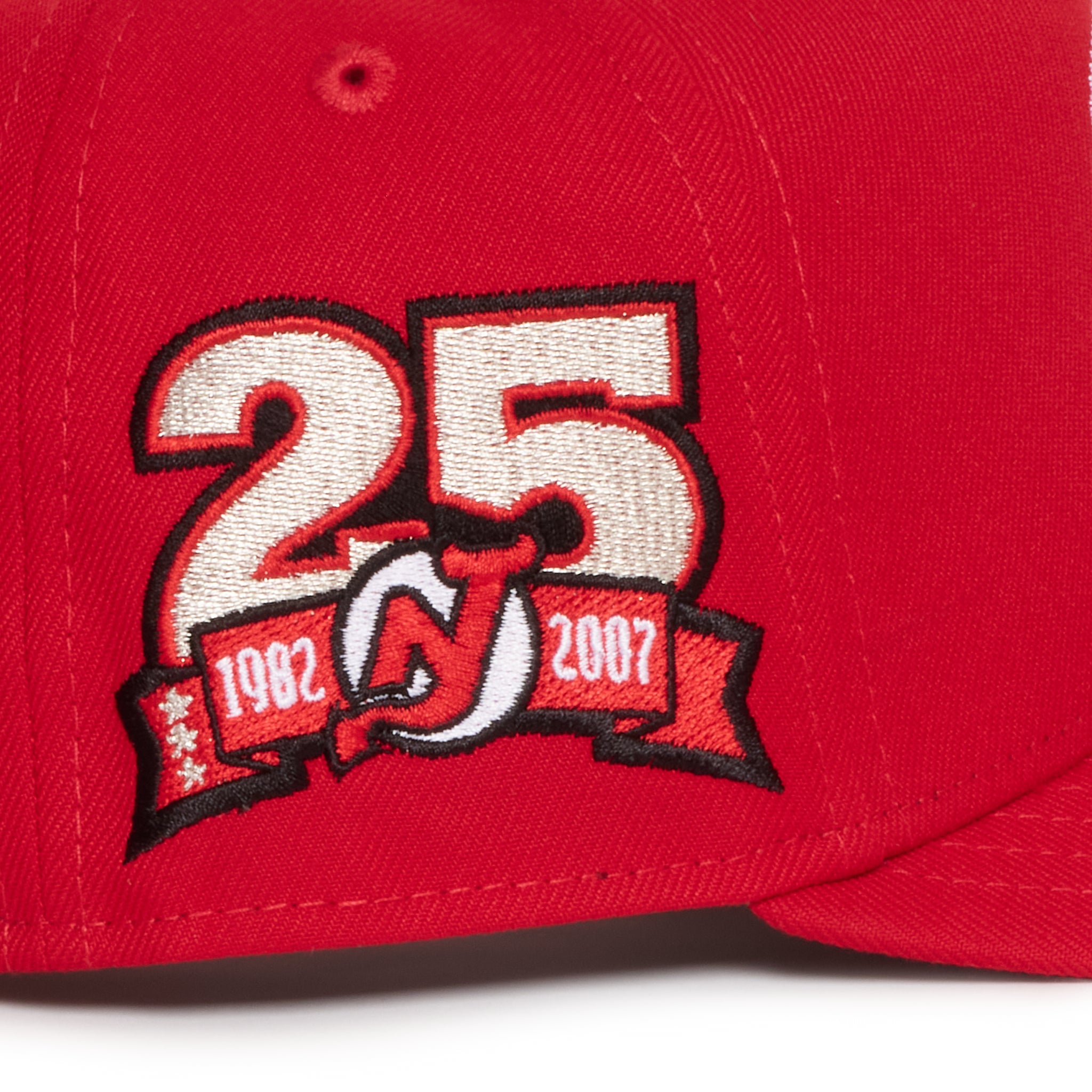 New Jersey Devils All Red 950 AFrame 25 Years Snap Back