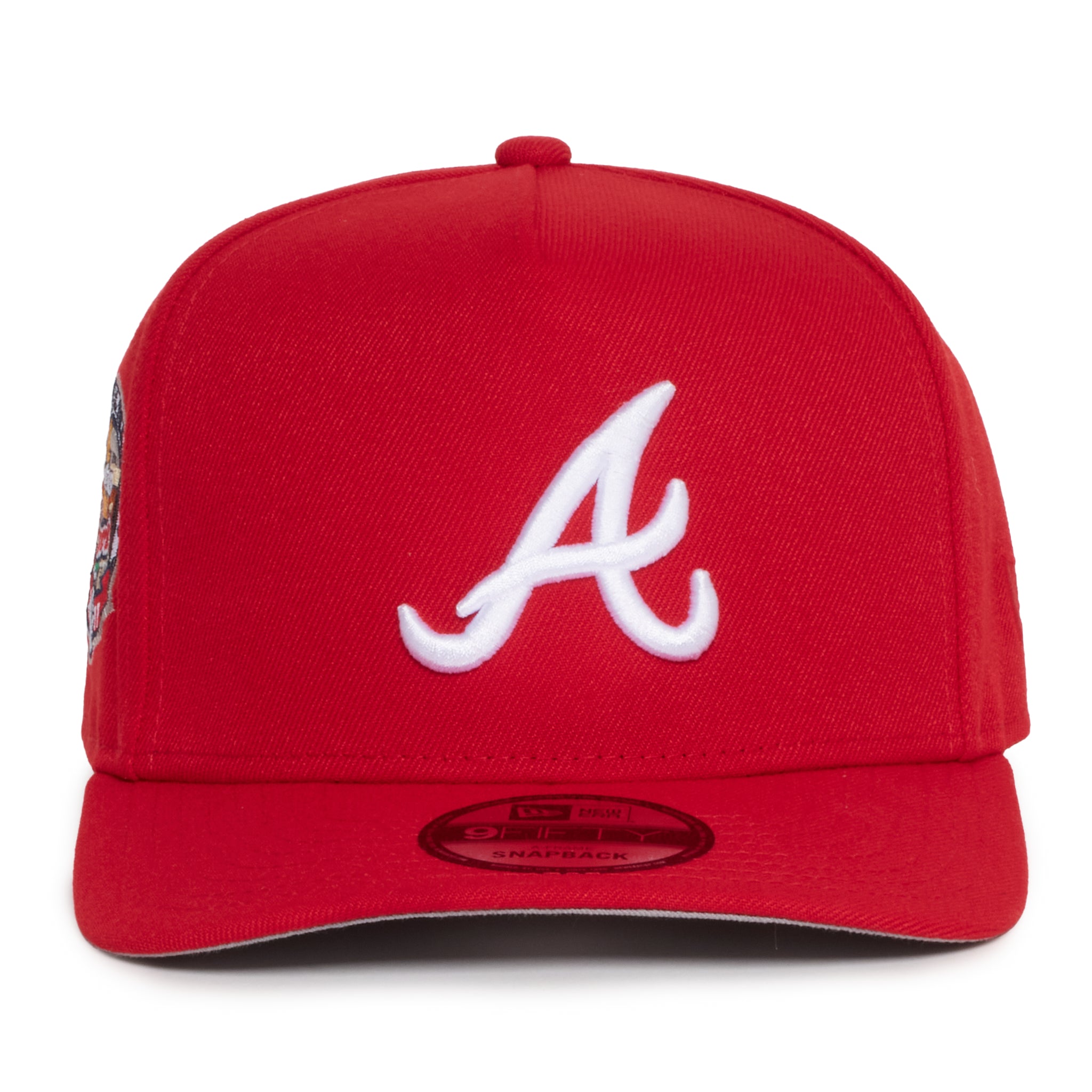 Atlanta Braves Red 950 A-Frame 2017 Inaugural Season  Snap Back