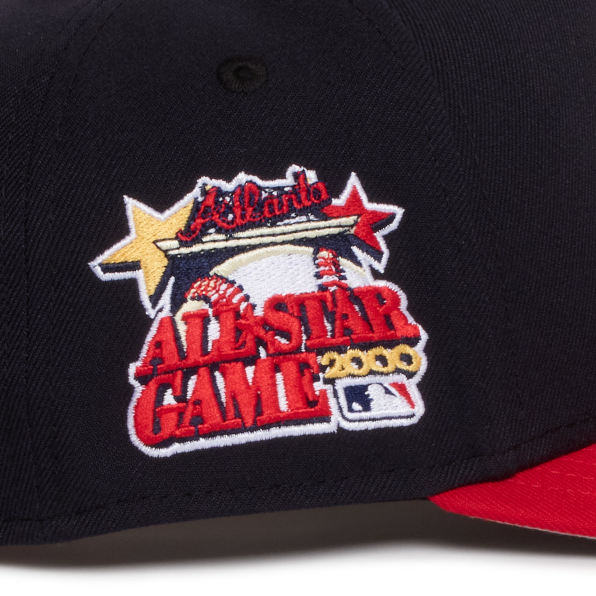 Atlanta Braves Navy and Red 950 AFrame 00 ASG Snap Back
