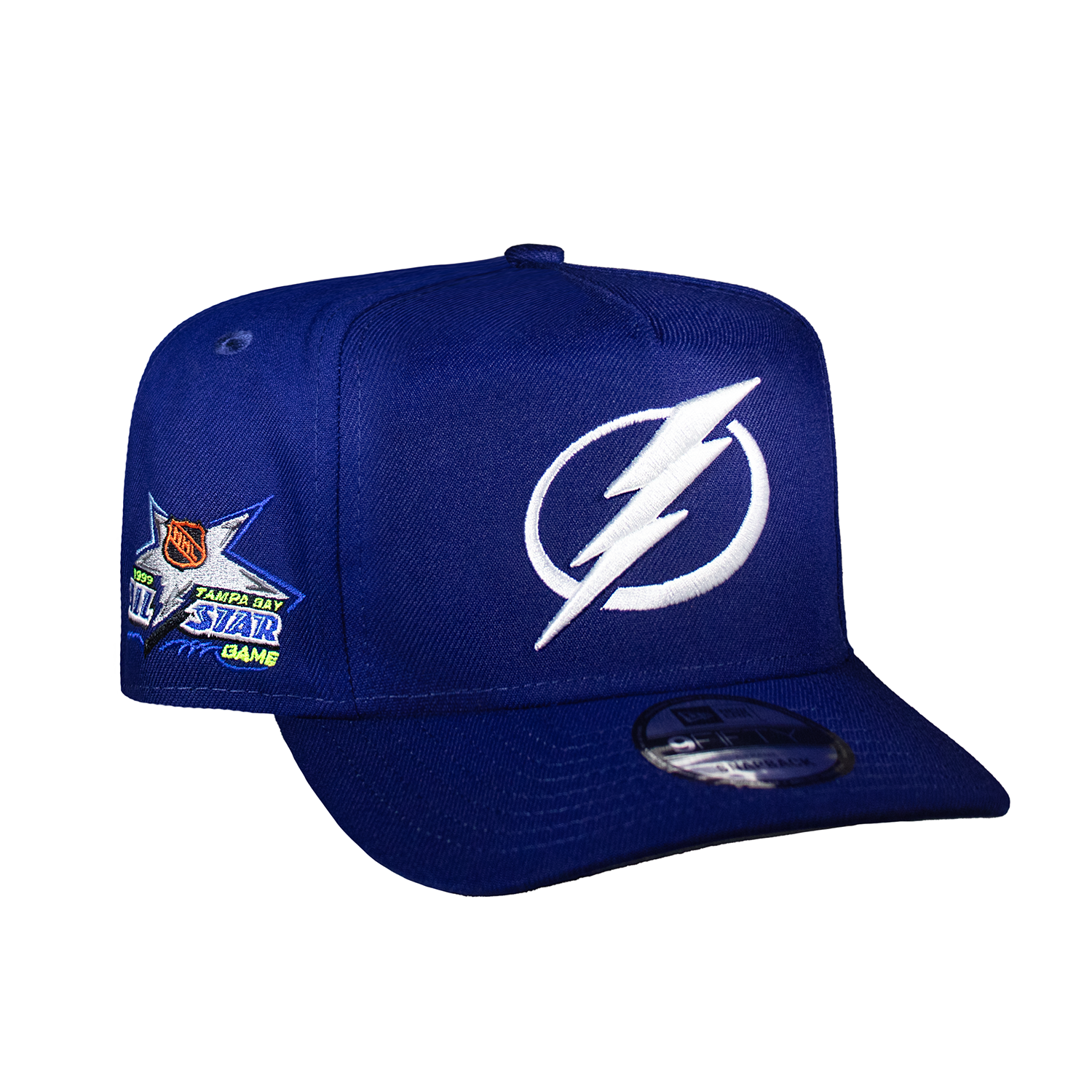 Tampa Bay Lightning Dark Royal 950 AFrame Snap Back